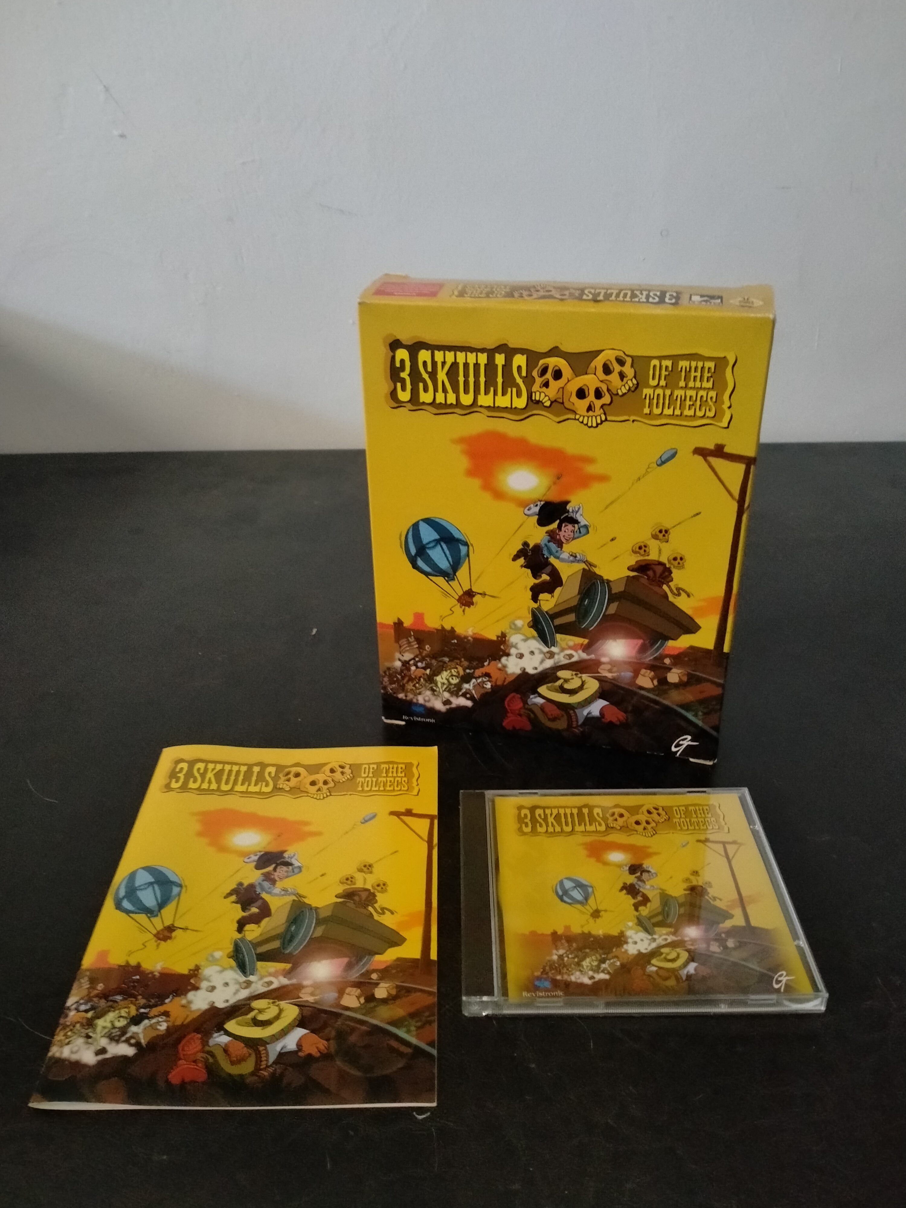 Imagen documental 3 de 3 Skulls of the Toltecs, formato Big Box, para MS-DOS, Windows 95