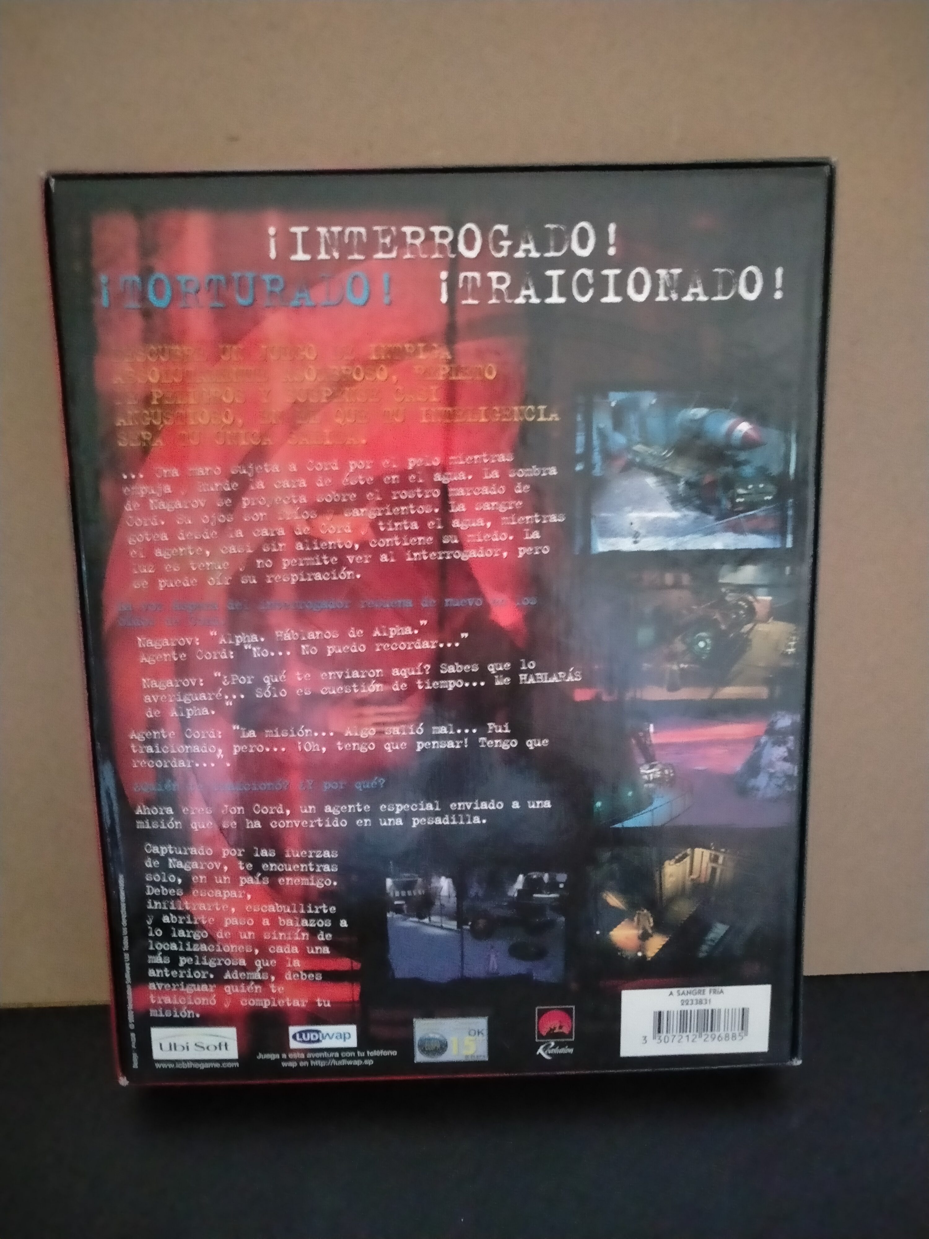 Imagen documental 2 de A Sangre Fría, formato Big Box, para Windows 95, Windows 98