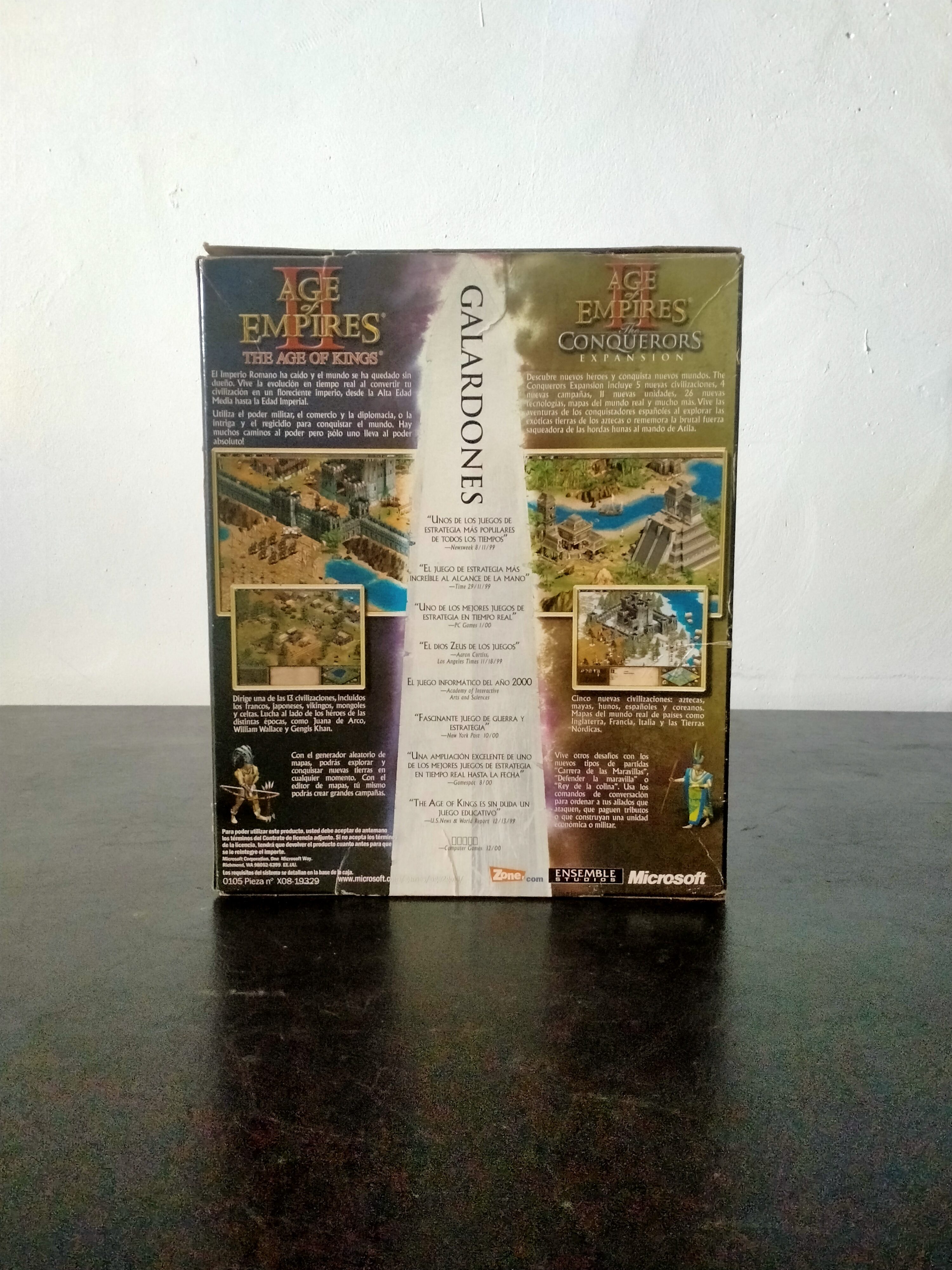 Imagen documental 2 de Age of Empires II: Gold Edition, formato Big Box, para Windows 95, Windows 98, Windows NT