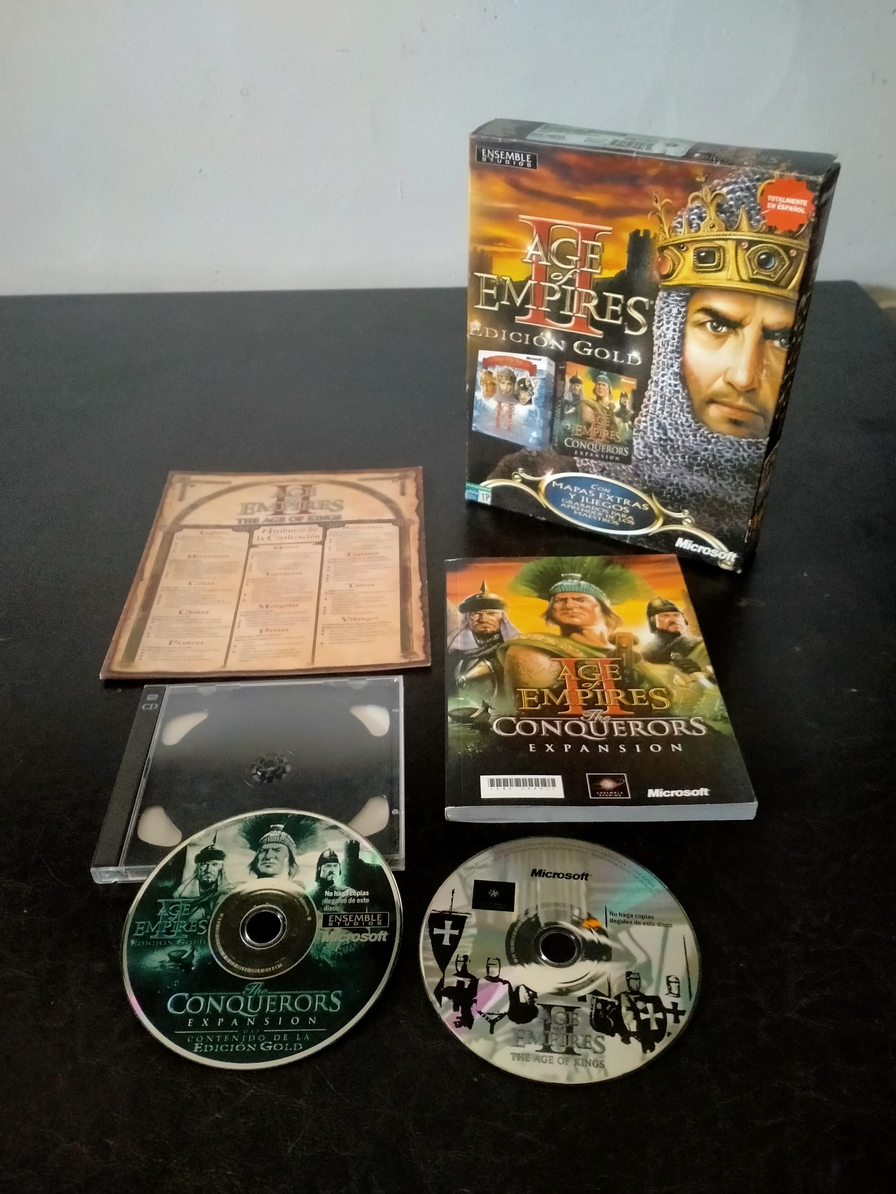 Imagen documental 3 de Age of Empires II: Gold Edition, formato Big Box, para Windows 95, Windows 98, Windows NT