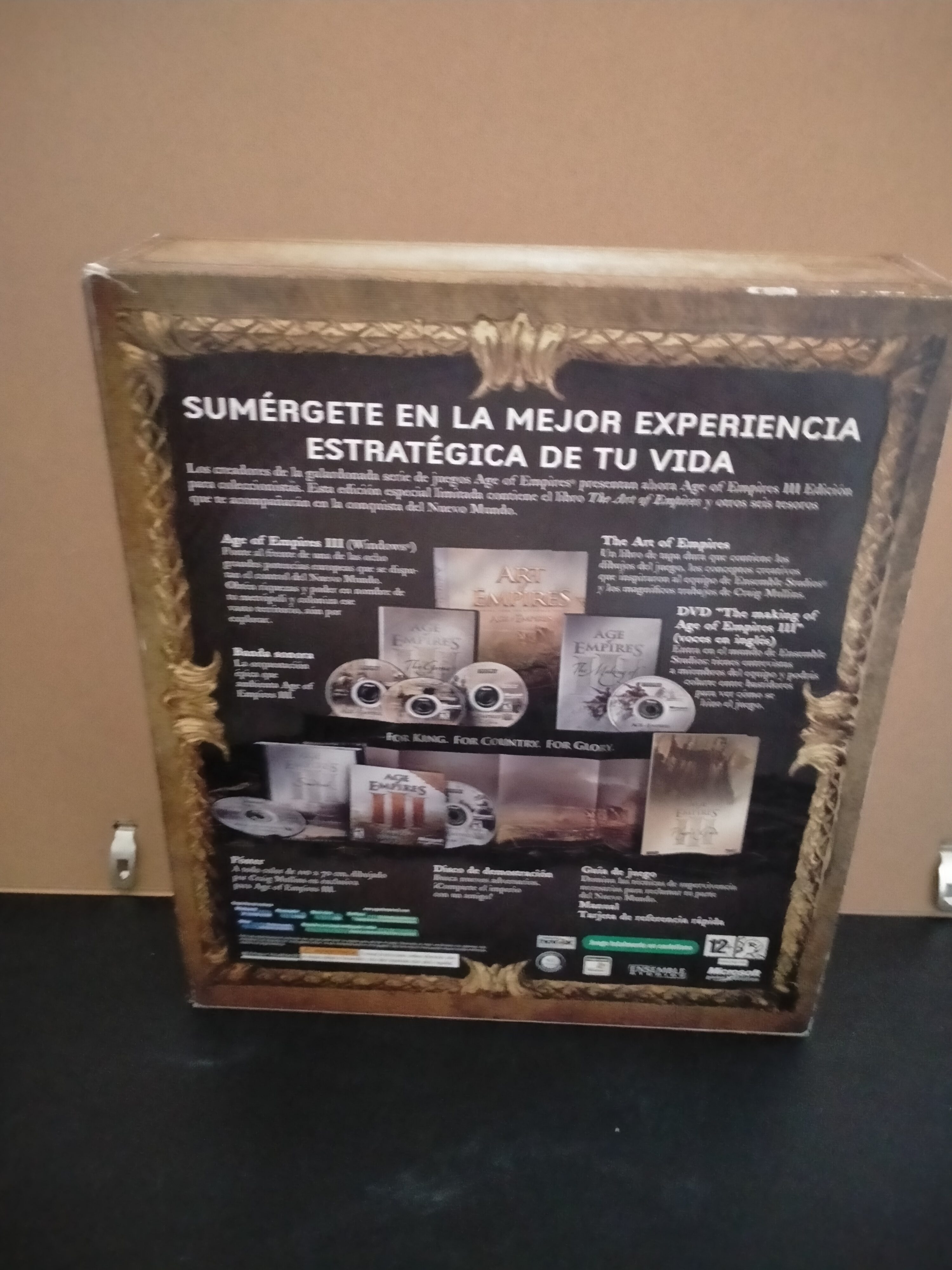 Imagen documental 2 de Age of Empires III, formato Big Box, para Windows 95, Windows 98, Windows NT