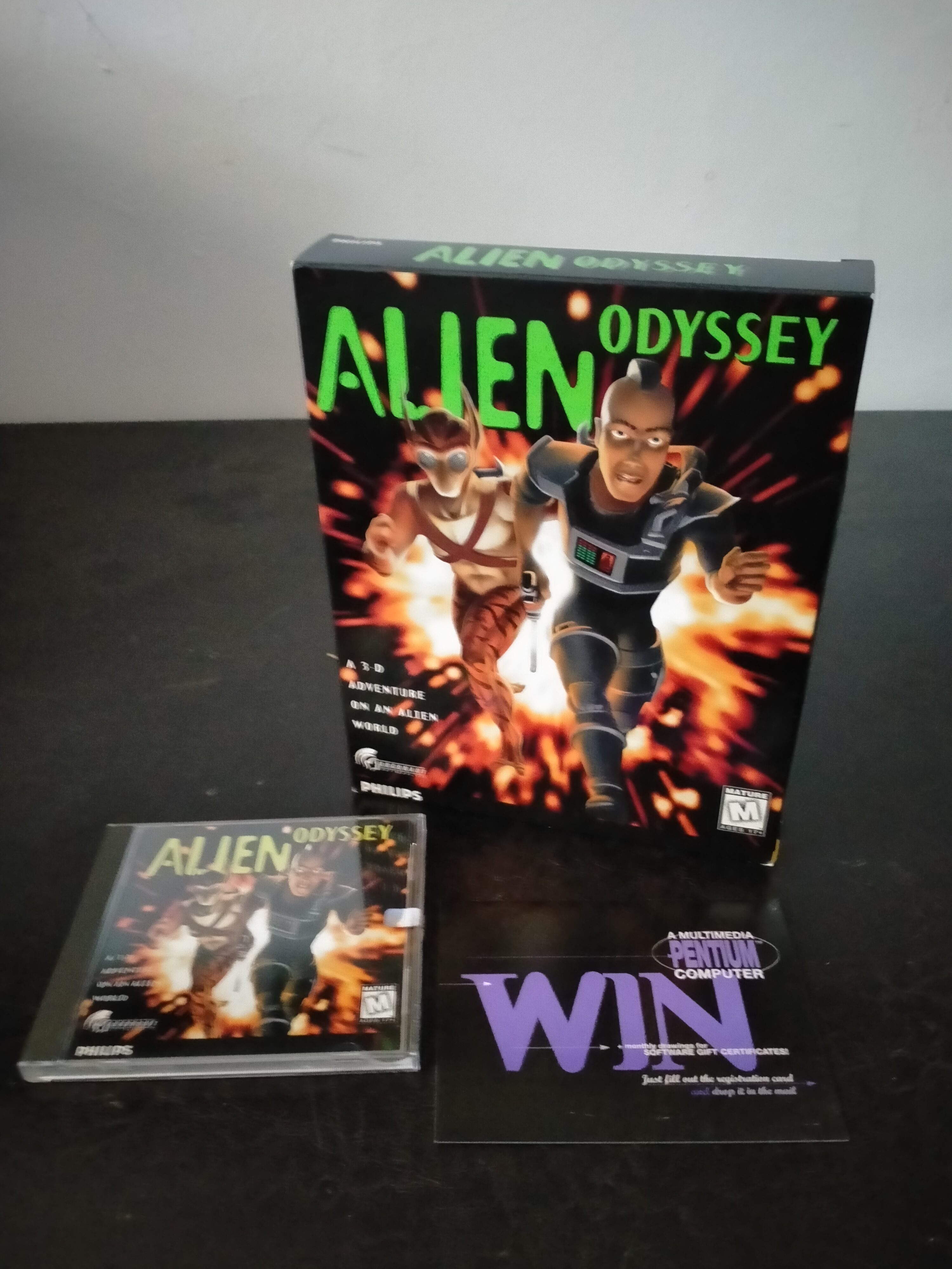 Imagen documental 3 de Alien Odyssey, formato Big Box, para MS-DOS