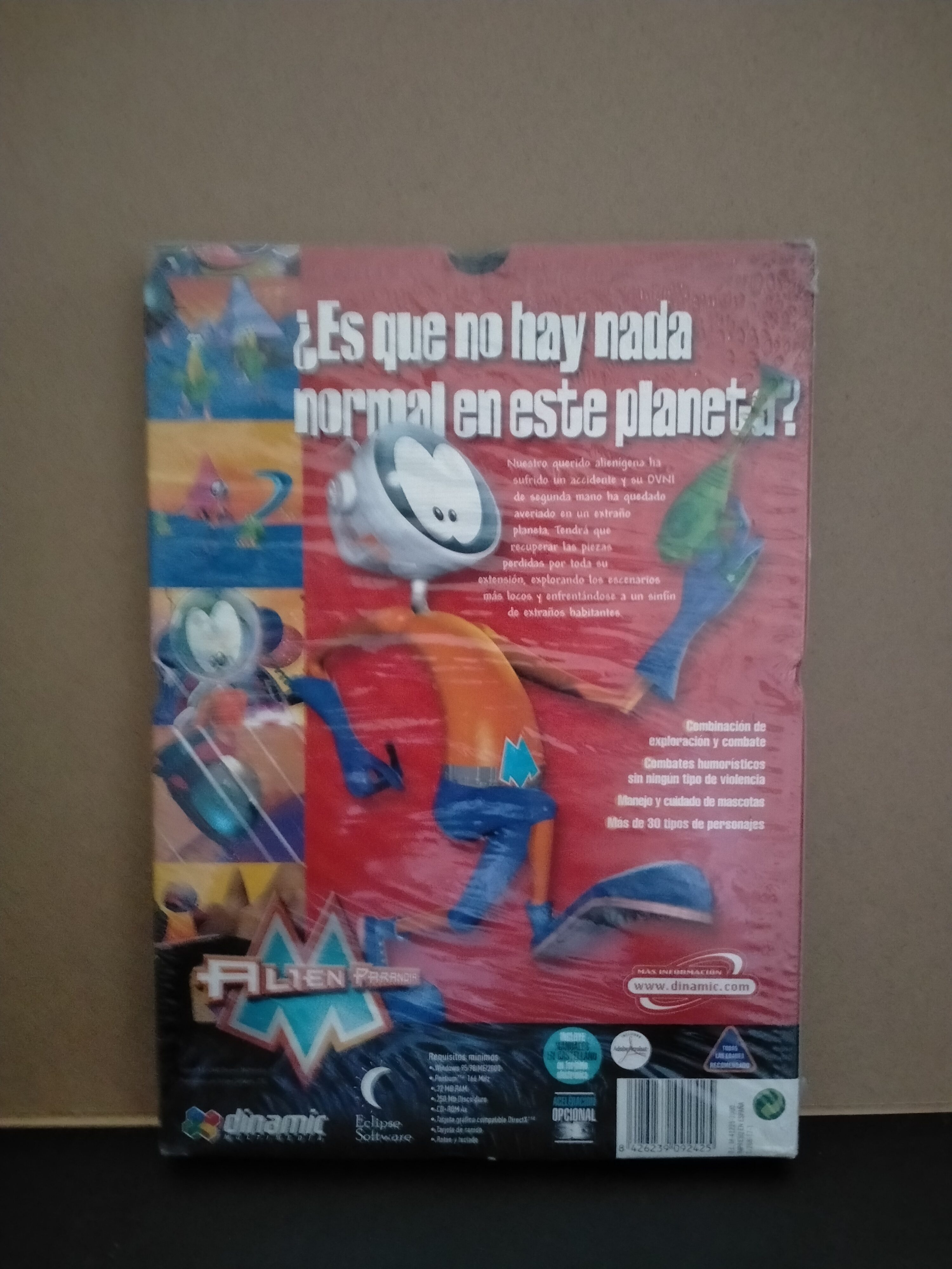Imagen documental 2 de Alien Paranoia, formato DVD Case, para Windows 95, Windows 98, Win2000