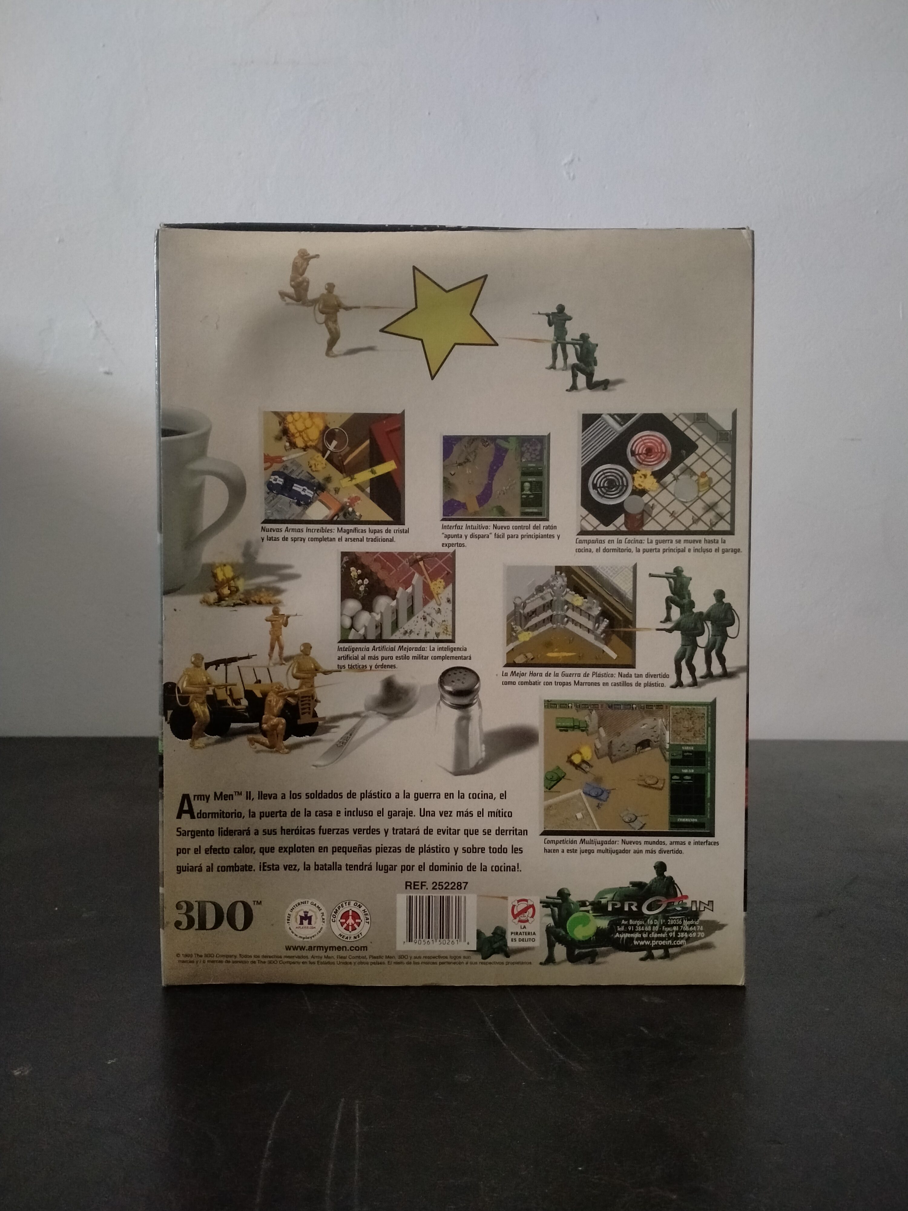 Imagen documental 2 de Army Men II, formato Big Box, para Windows 95, Windows 98