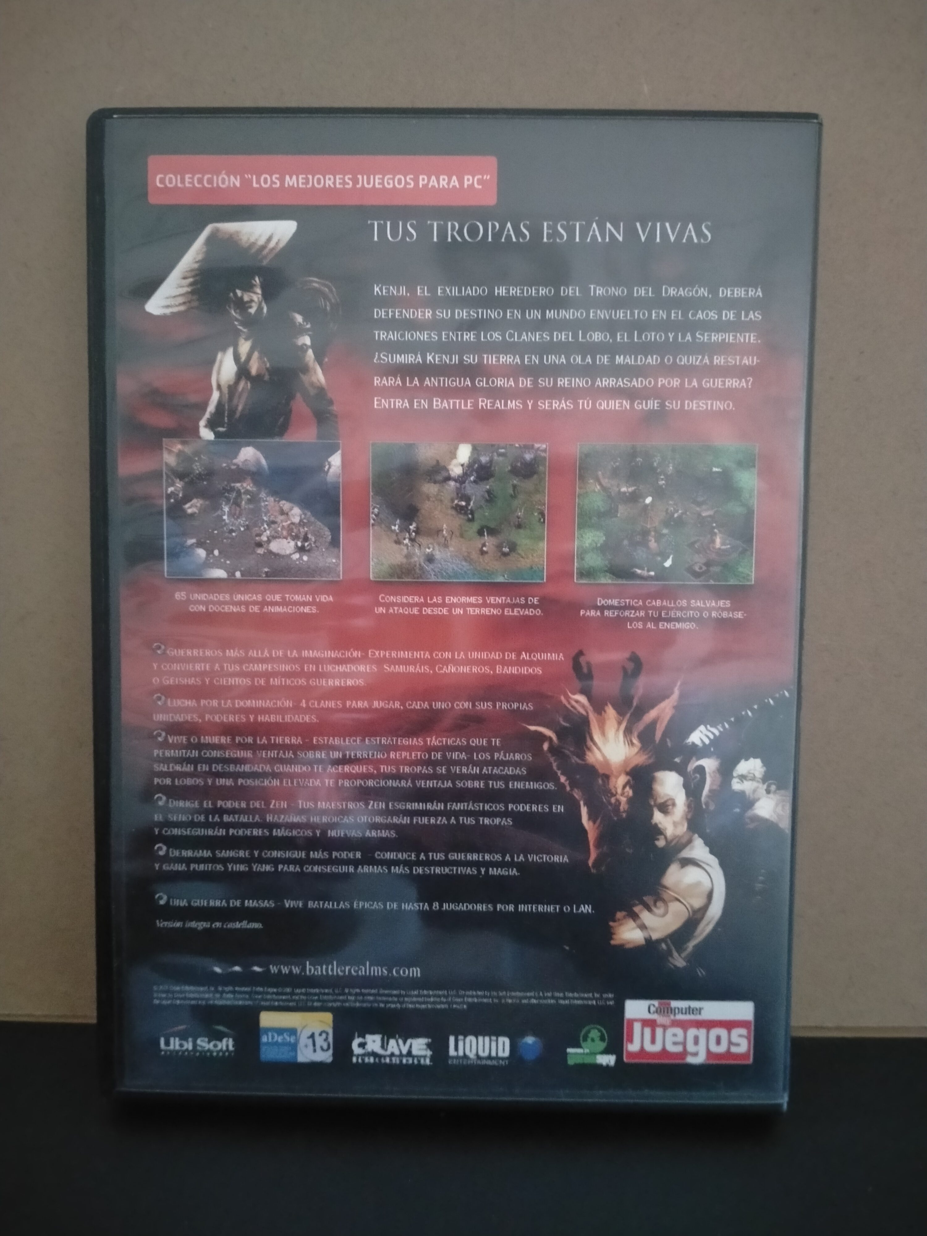 Imagen documental 2 de Battle realms, formato DVD Case, para Windows 98, Windows Me, Win2000