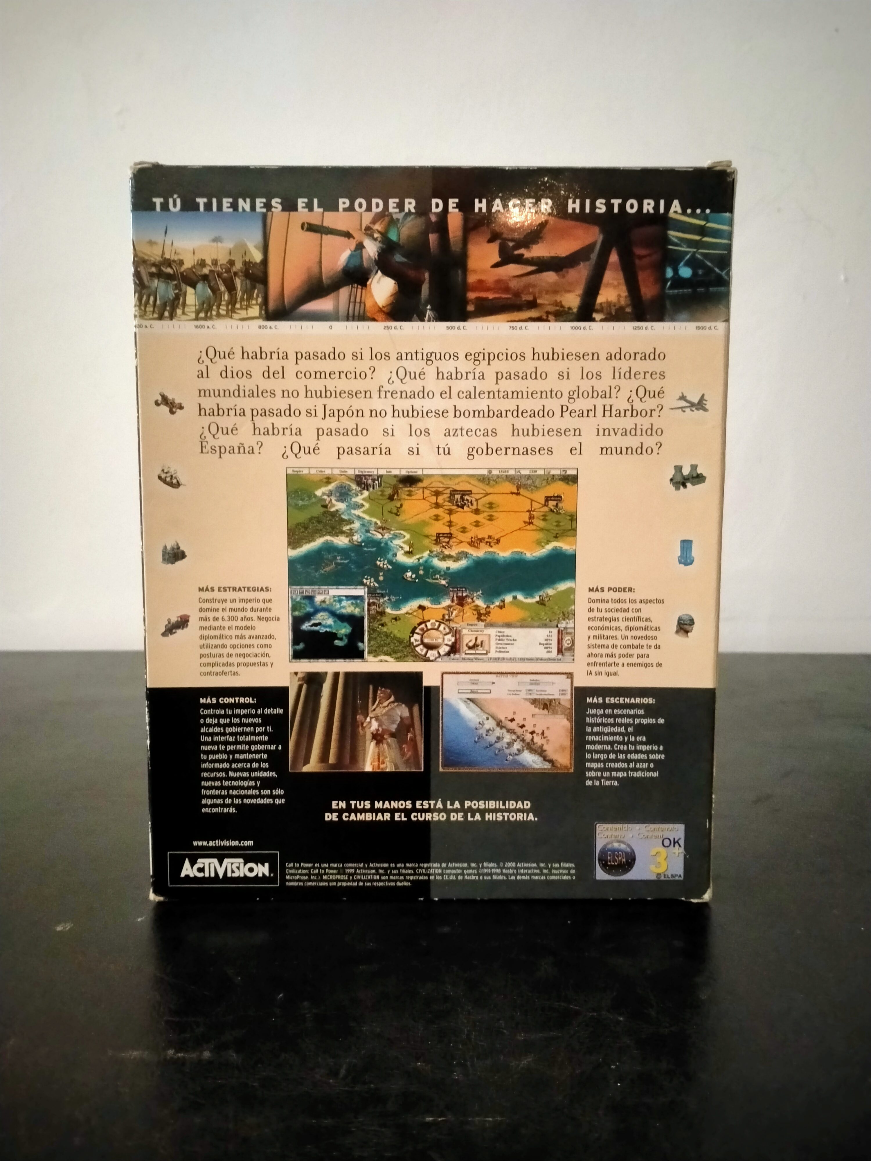 Imagen documental 2 de Call to Power II, formato Big Box, para Windows 95, Windows 98, Win2000