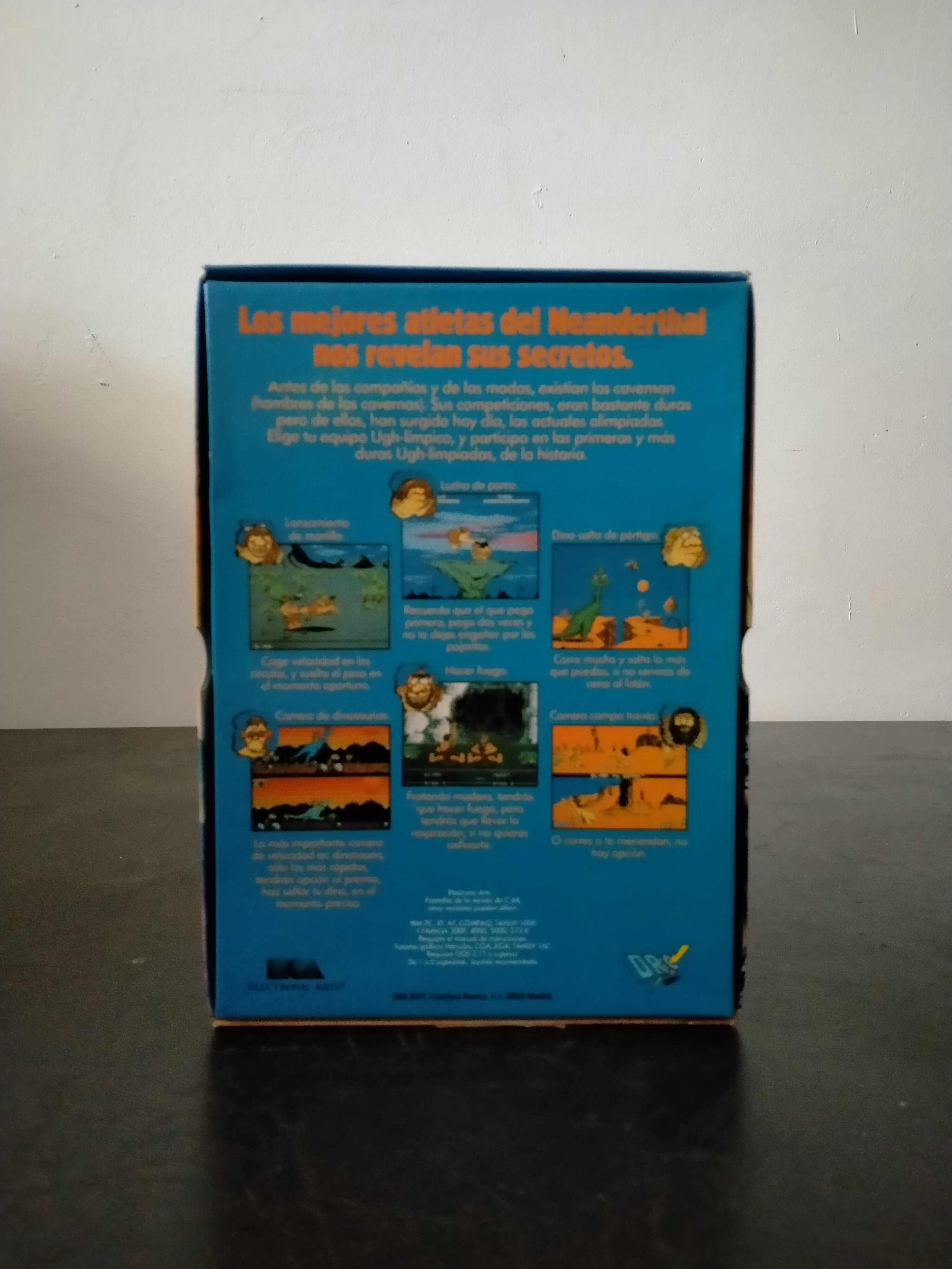 Imagen documental 2 de Caveman Ugh-Lympics, formato Big Box, para MS-DOS