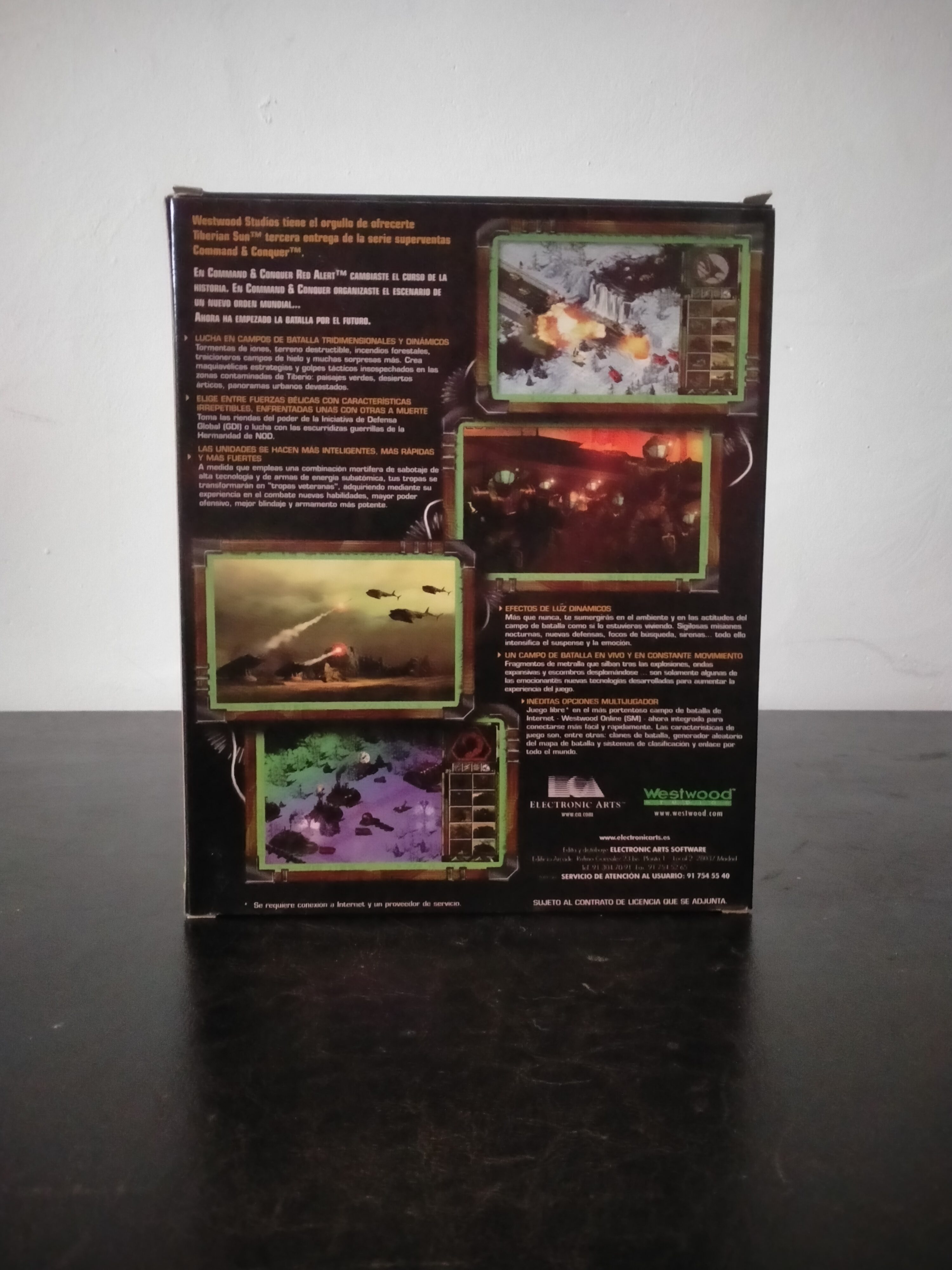 Imagen documental 2 de Command & Conquer: Tiberian Sun, formato Big Box, para Windows 95, Windows 98