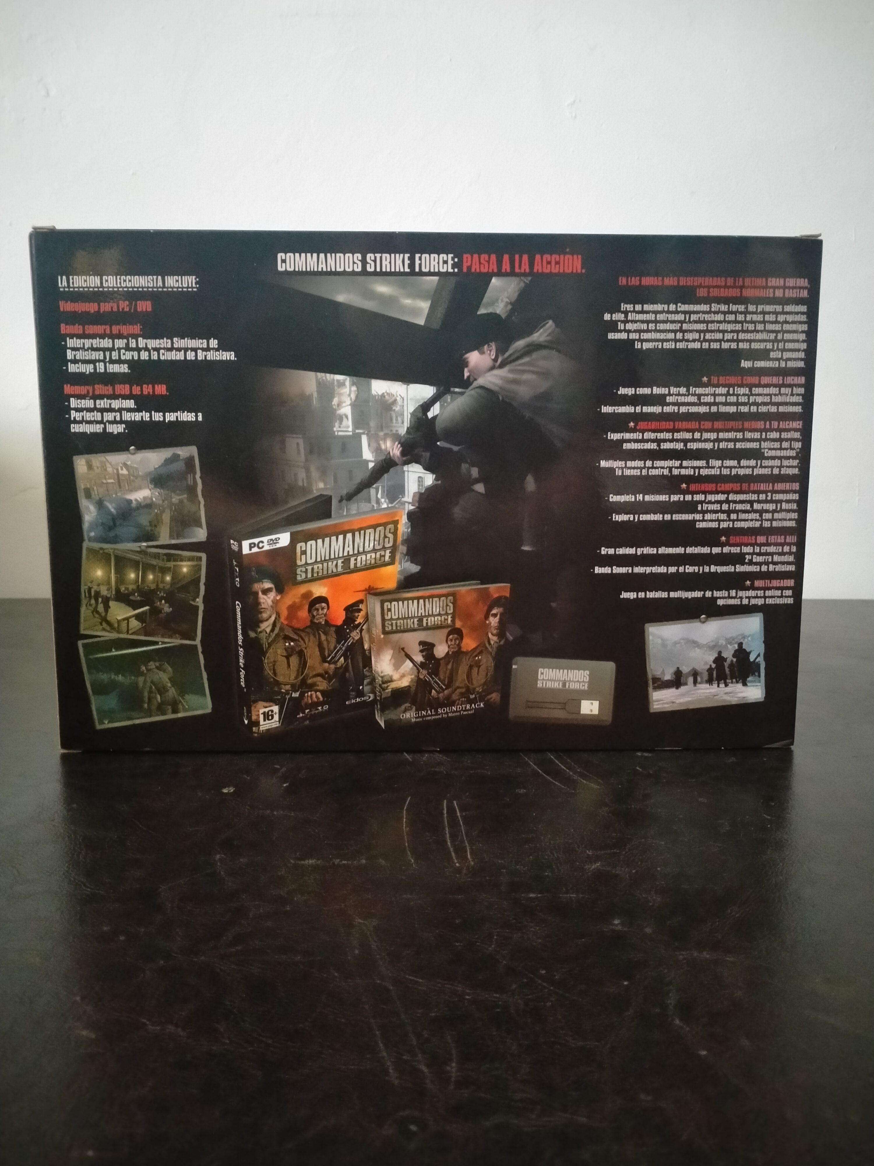 Imagen documental 2 de Commandos: Strike Force, formato Big Box, para Win2000, Windows XP