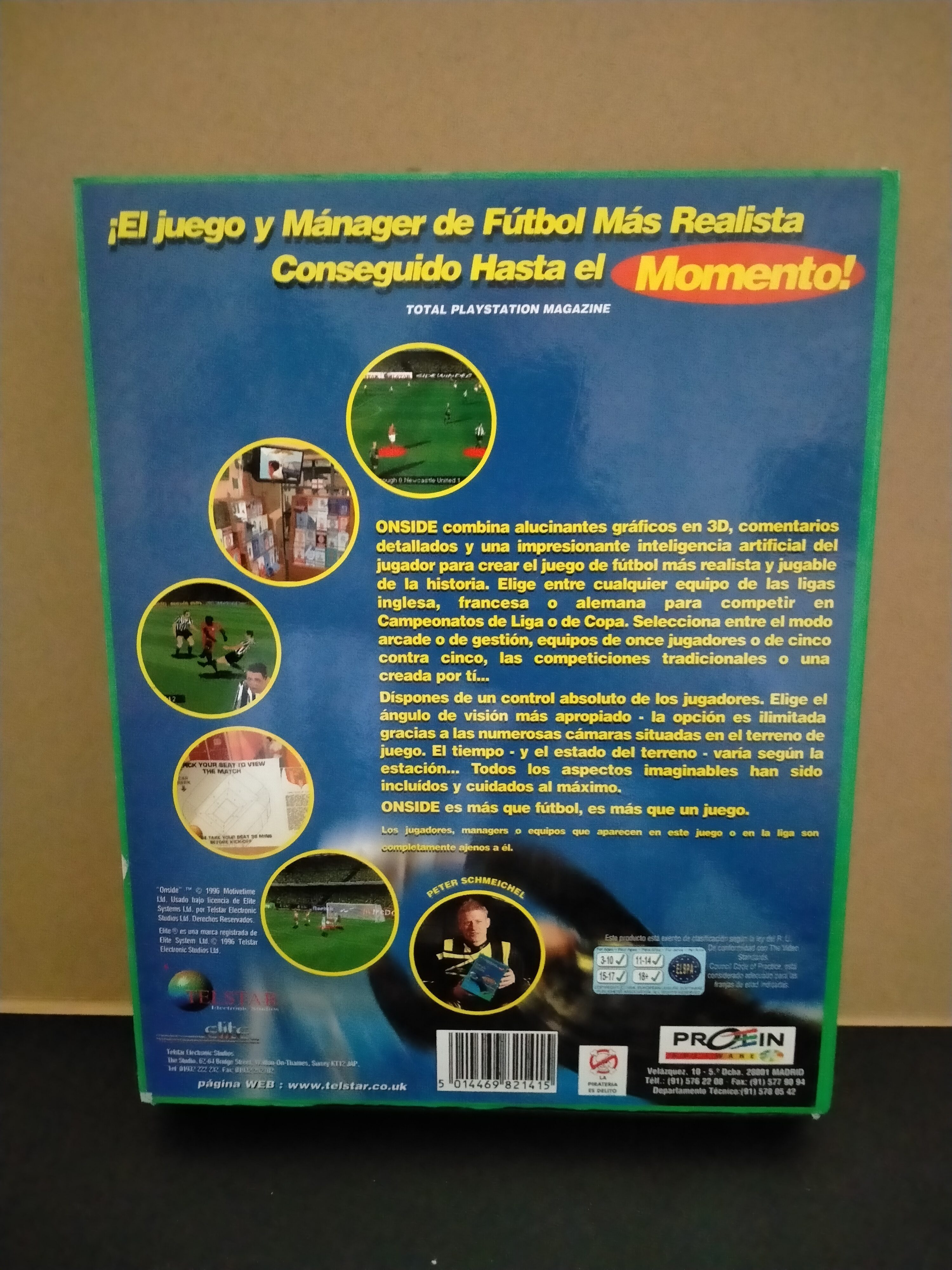Imagen documental 2 de Complete Onside Soccer, formato Big Box, para MS-DOS