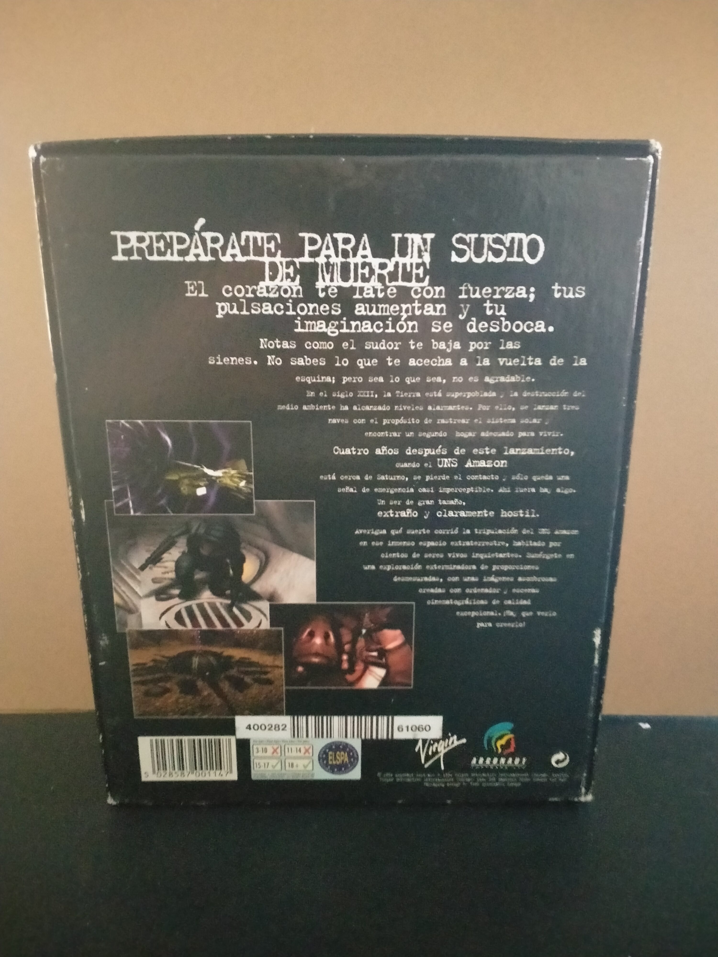 Imagen documental 2 de Creature Shock, formato Big Box, para MS-DOS
