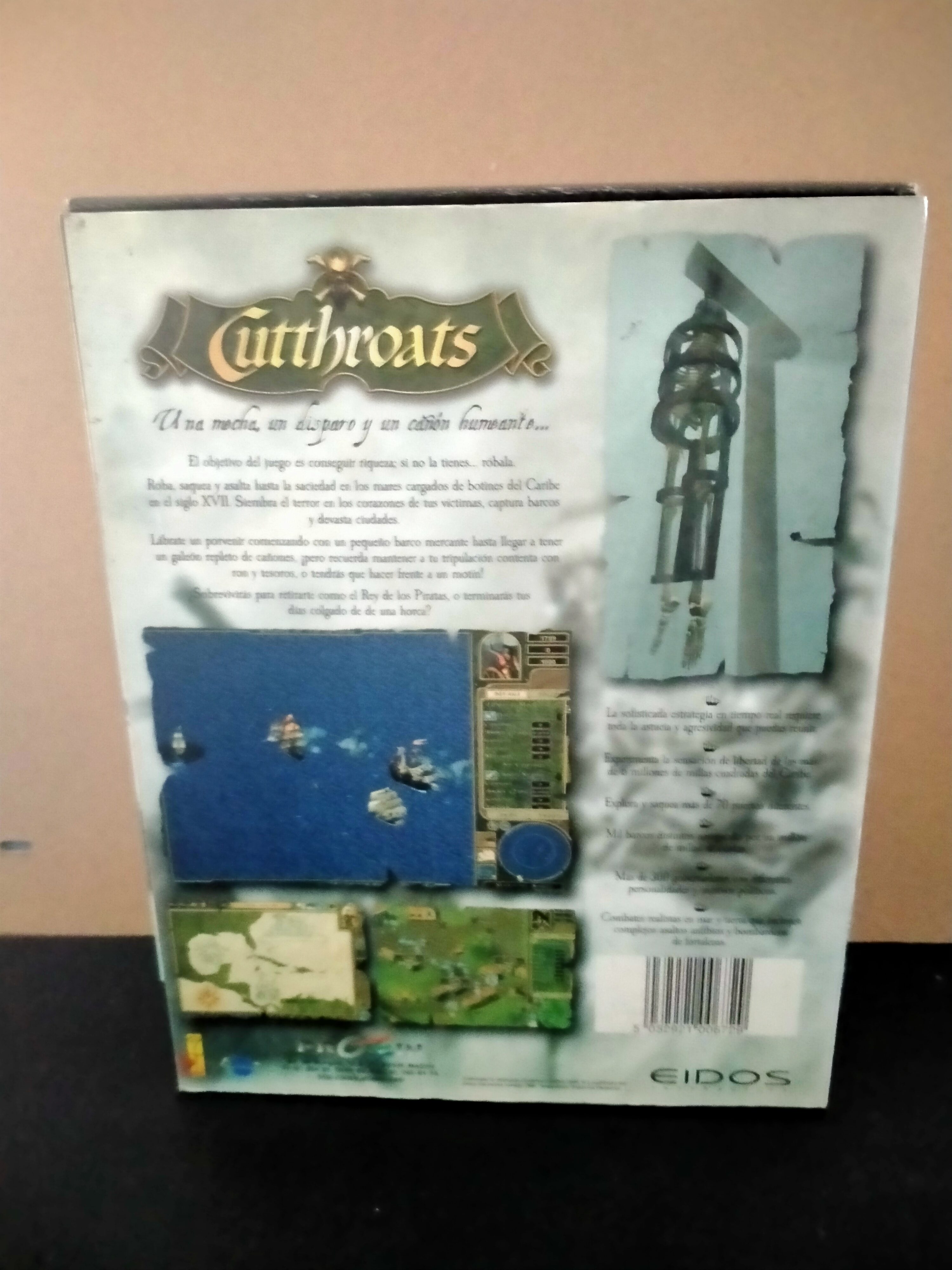 Imagen documental 2 de Cutthroats: Terror on the High Seas, formato Big Box, para Windows 95, Windows 98, Windows Me