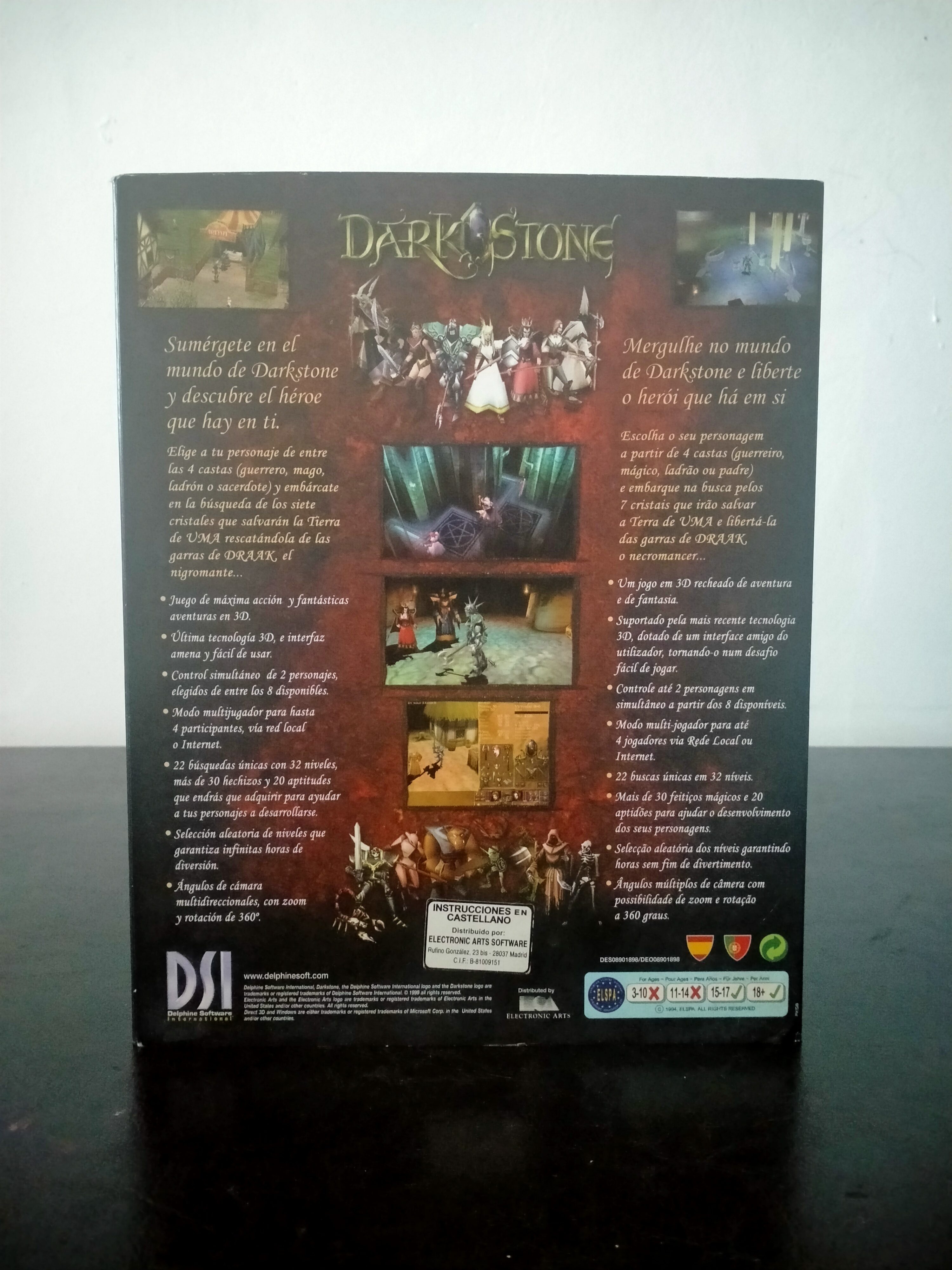 Imagen documental 2 de Darkstone: Evil Reigns, formato Big Box, para Windows 95, Windows 98