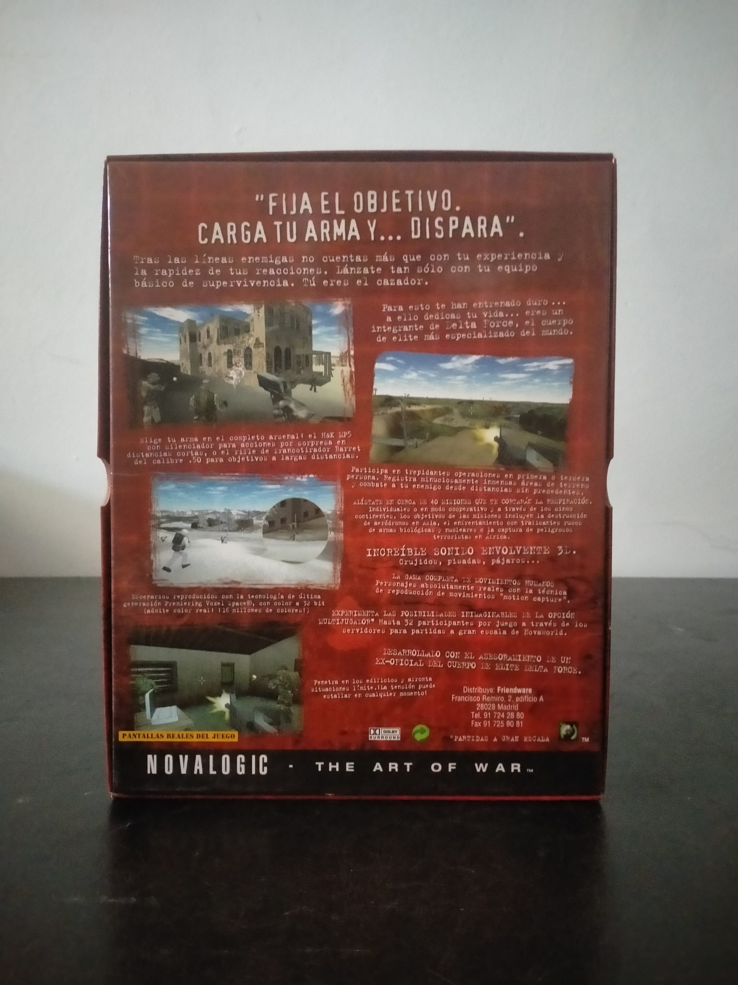 Imagen documental 2 de Delta Force: The Art of War, formato Big Box, para Windows 95, Windows 98