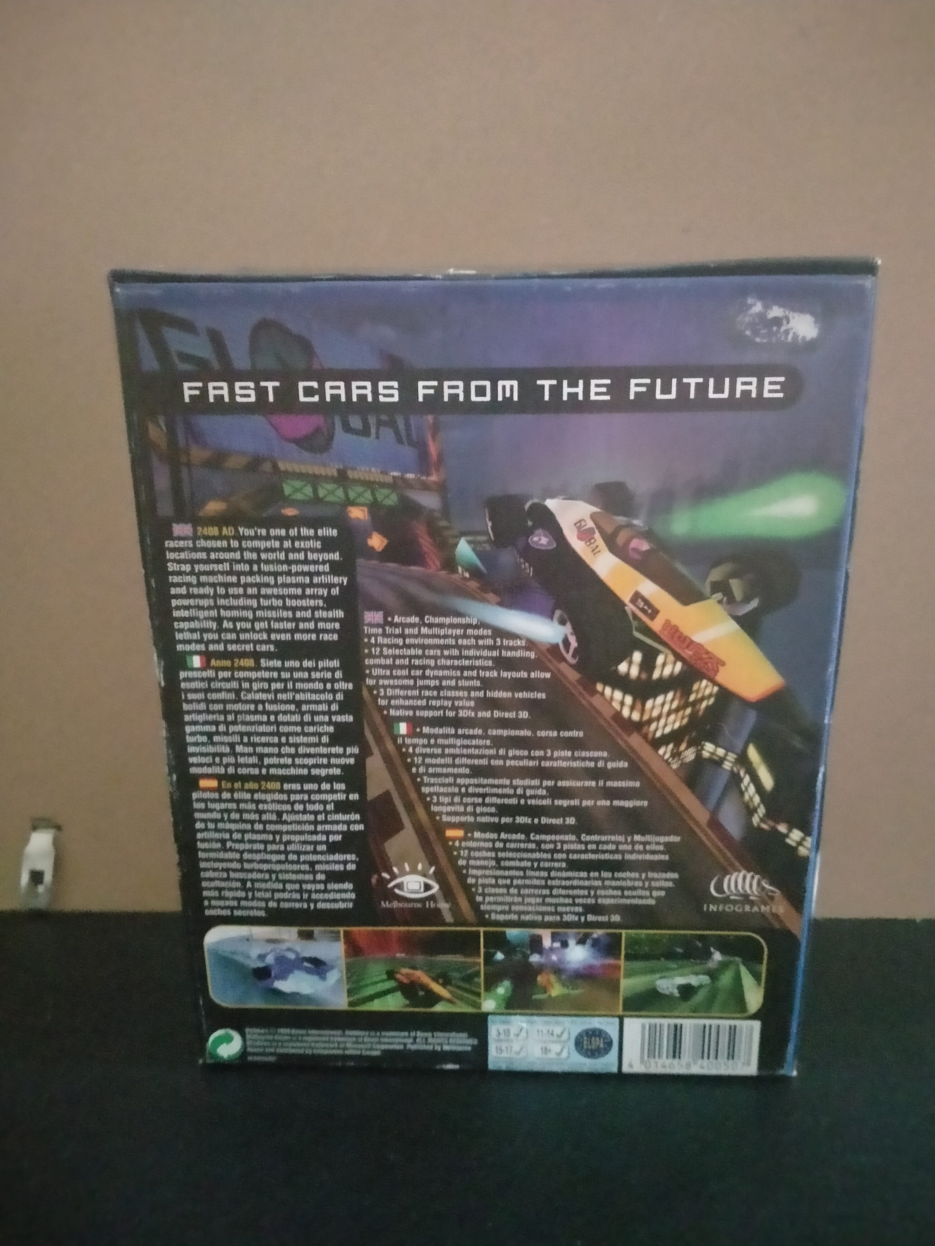 Imagen documental 2 de DethKarz, formato Big Box, para Windows 95, Windows 98, Windows Me