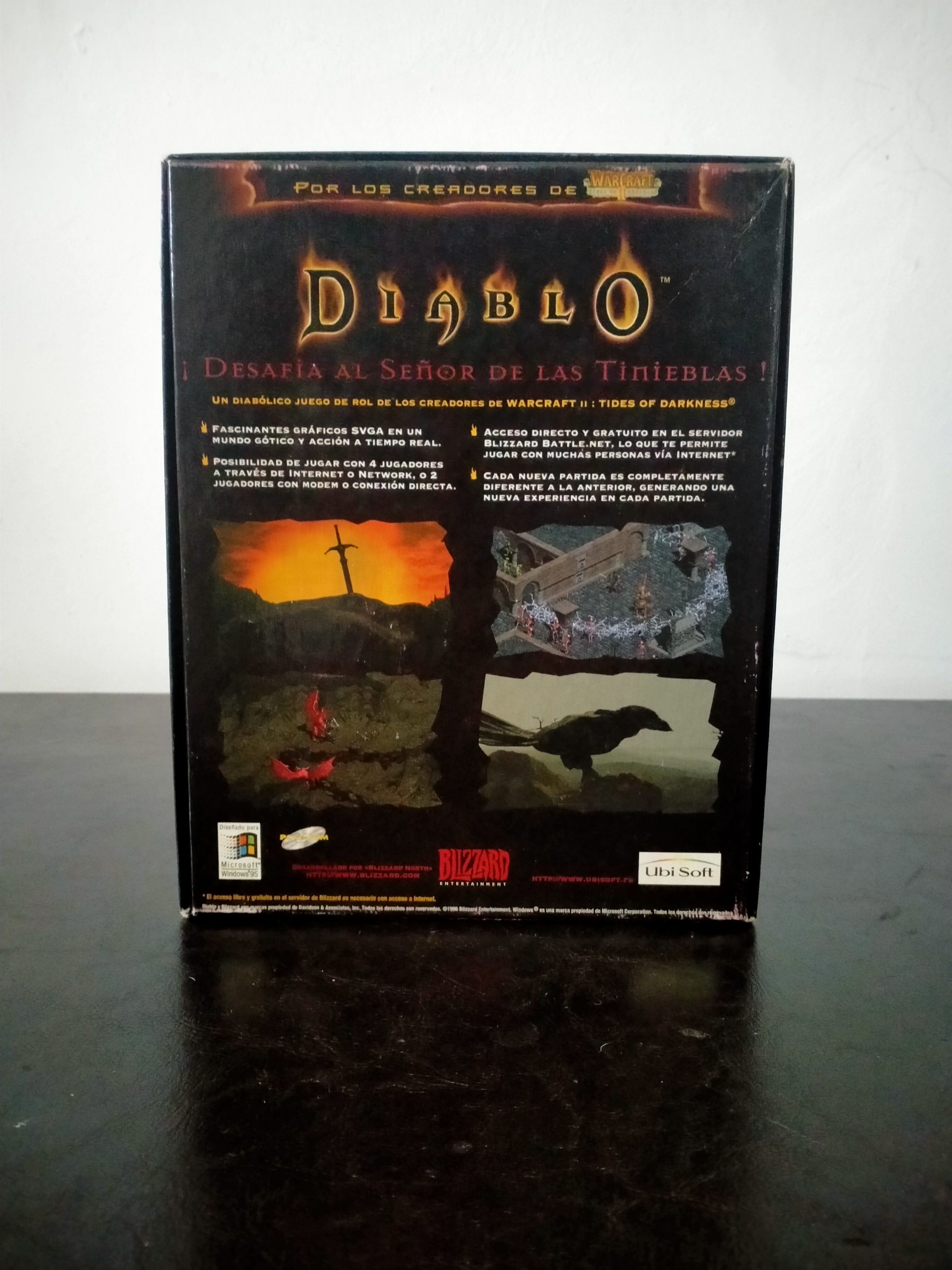 Imagen documental 2 de Diablo, formato Big Box, para Windows 95