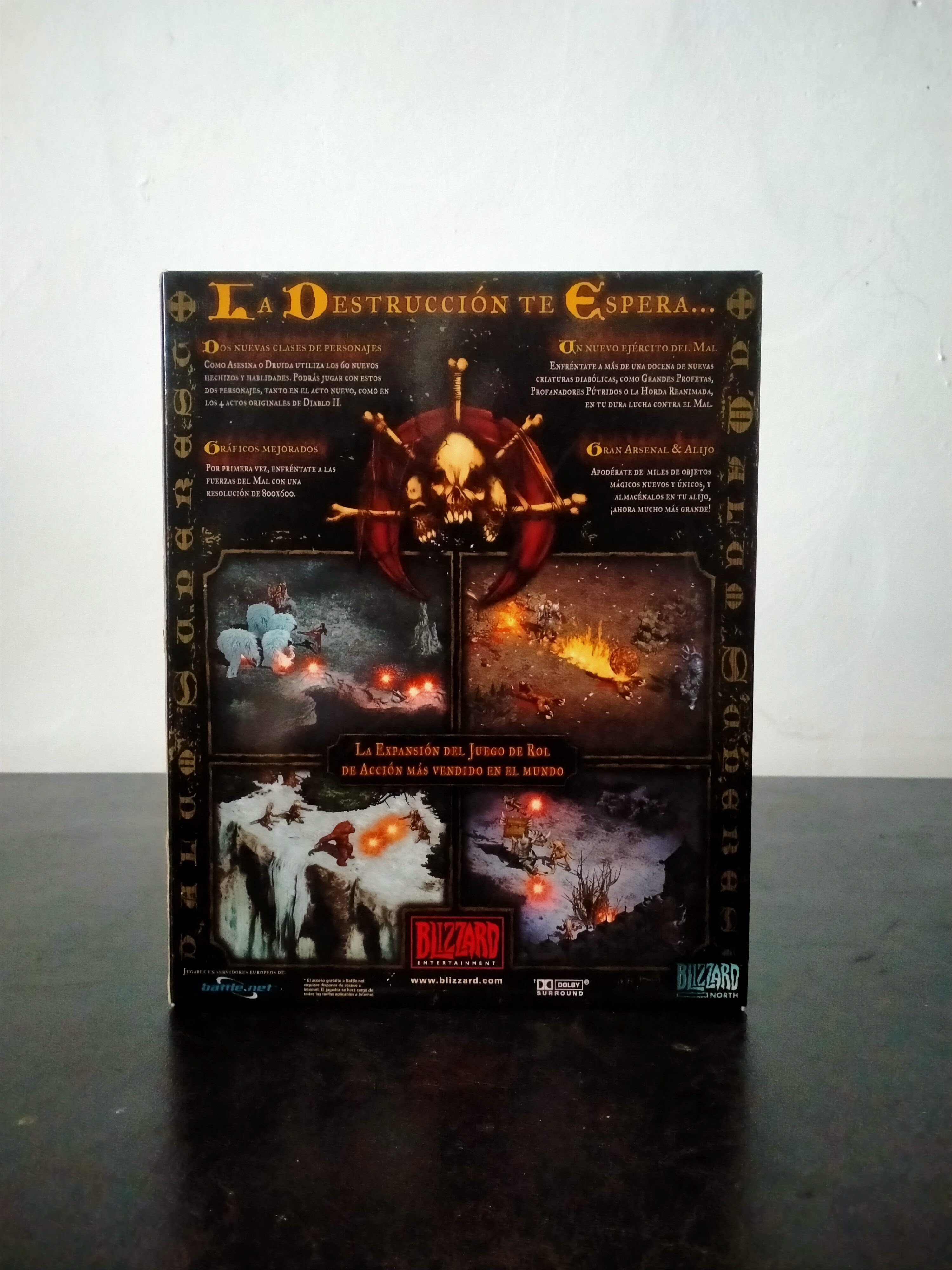 Imagen documental 2 de Diablo II: Lord of Destruction, formato Big Box, para Windows 95, Windows 98, Windows Me