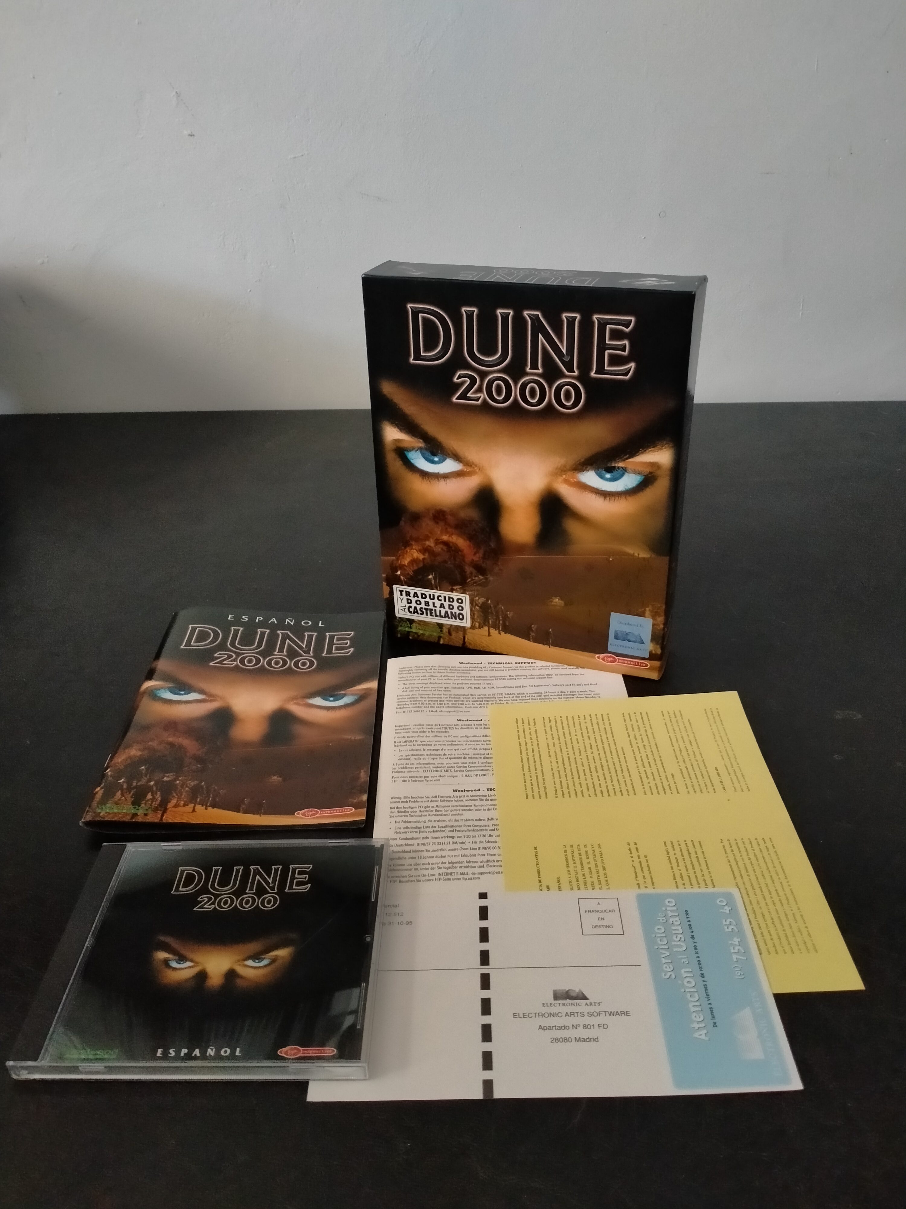 Imagen documental 3 de Dune 2000, formato Big Box, para Windows 95, Windows 98