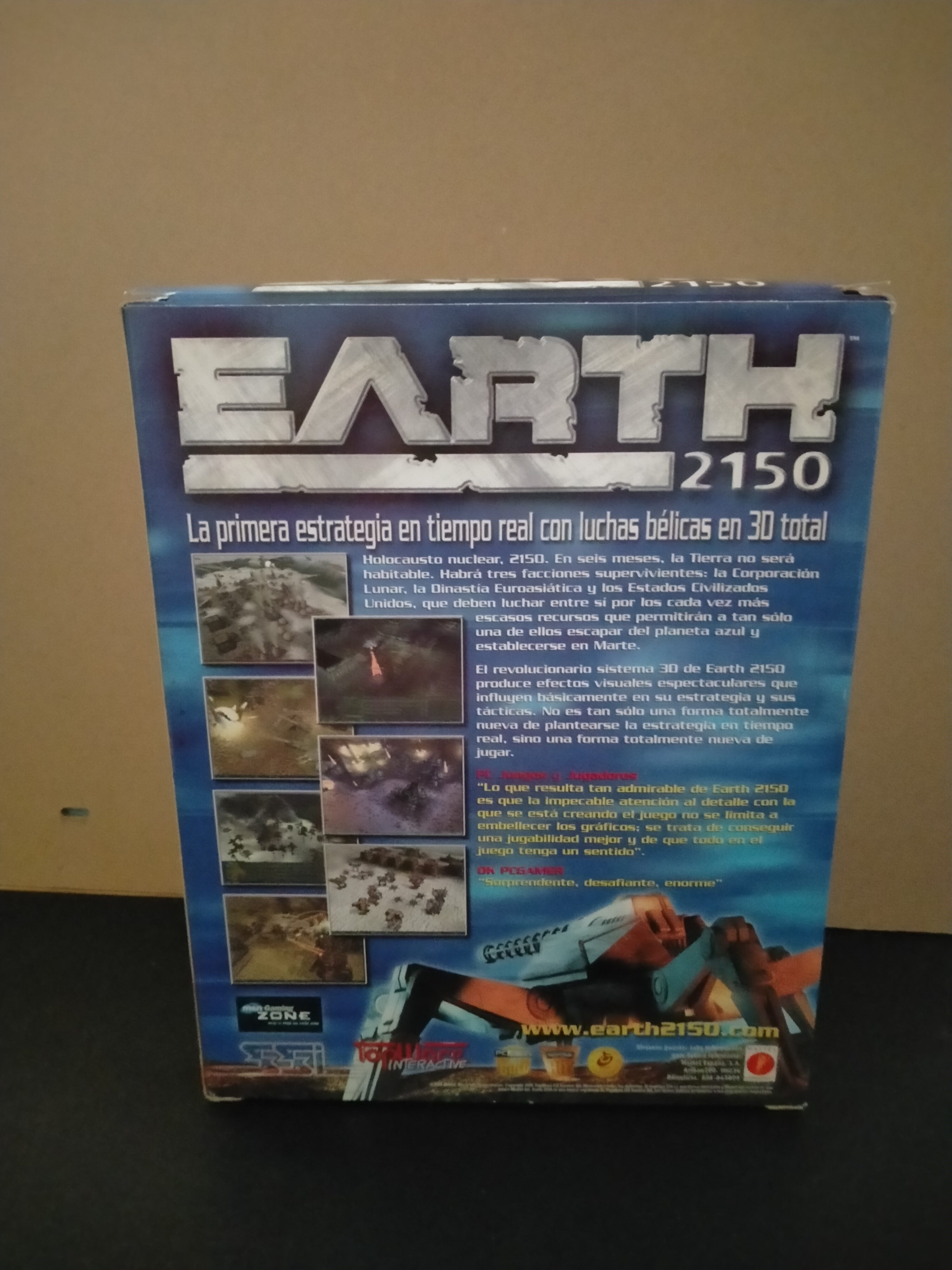 Imagen documental 2 de Earth 2150, formato Big Box, para Windows 95, Windows 98
