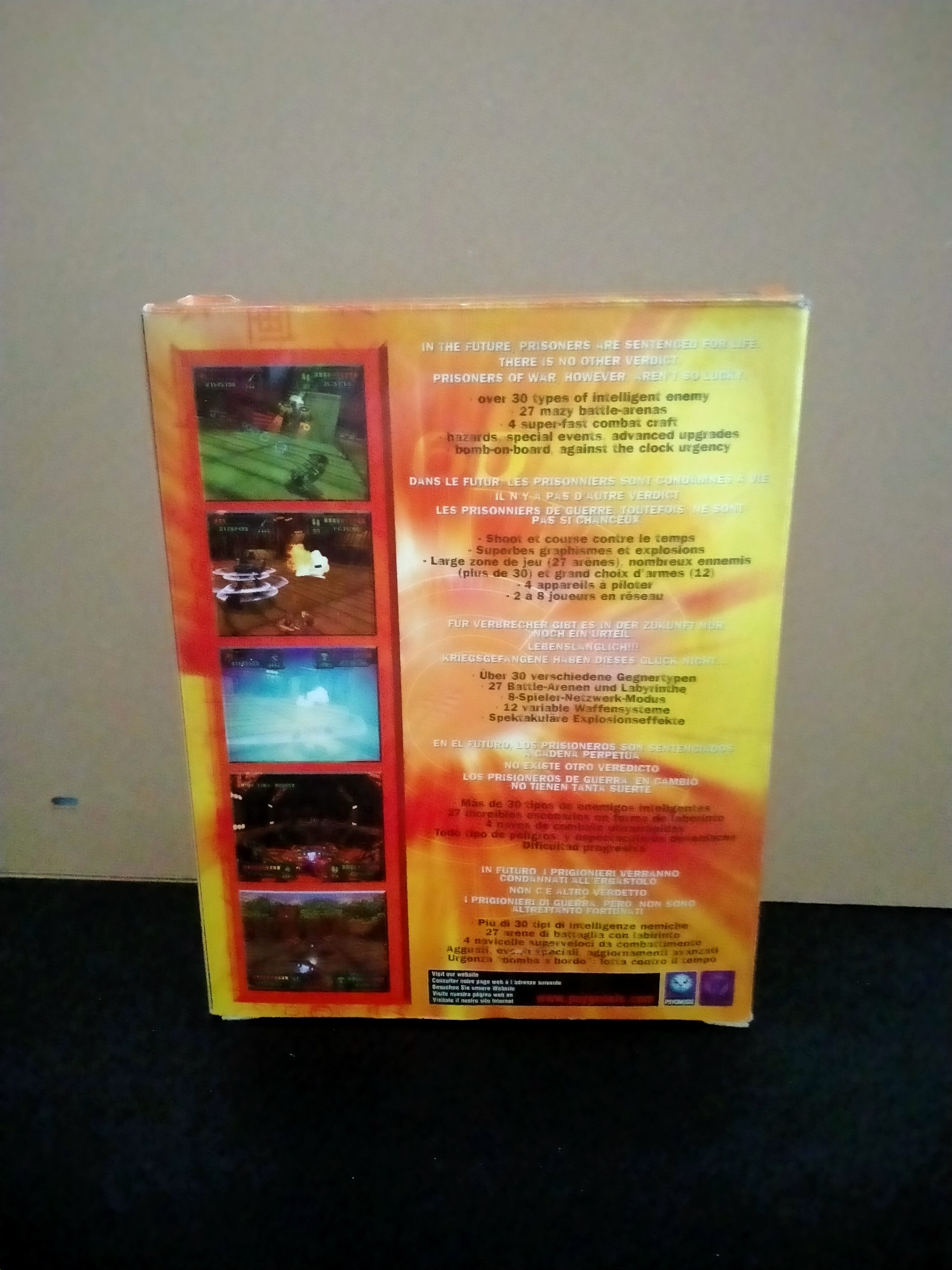 Imagen documental 2 de Eliminator, formato Big Box, para Windows 95, Windows 98, Windows Me