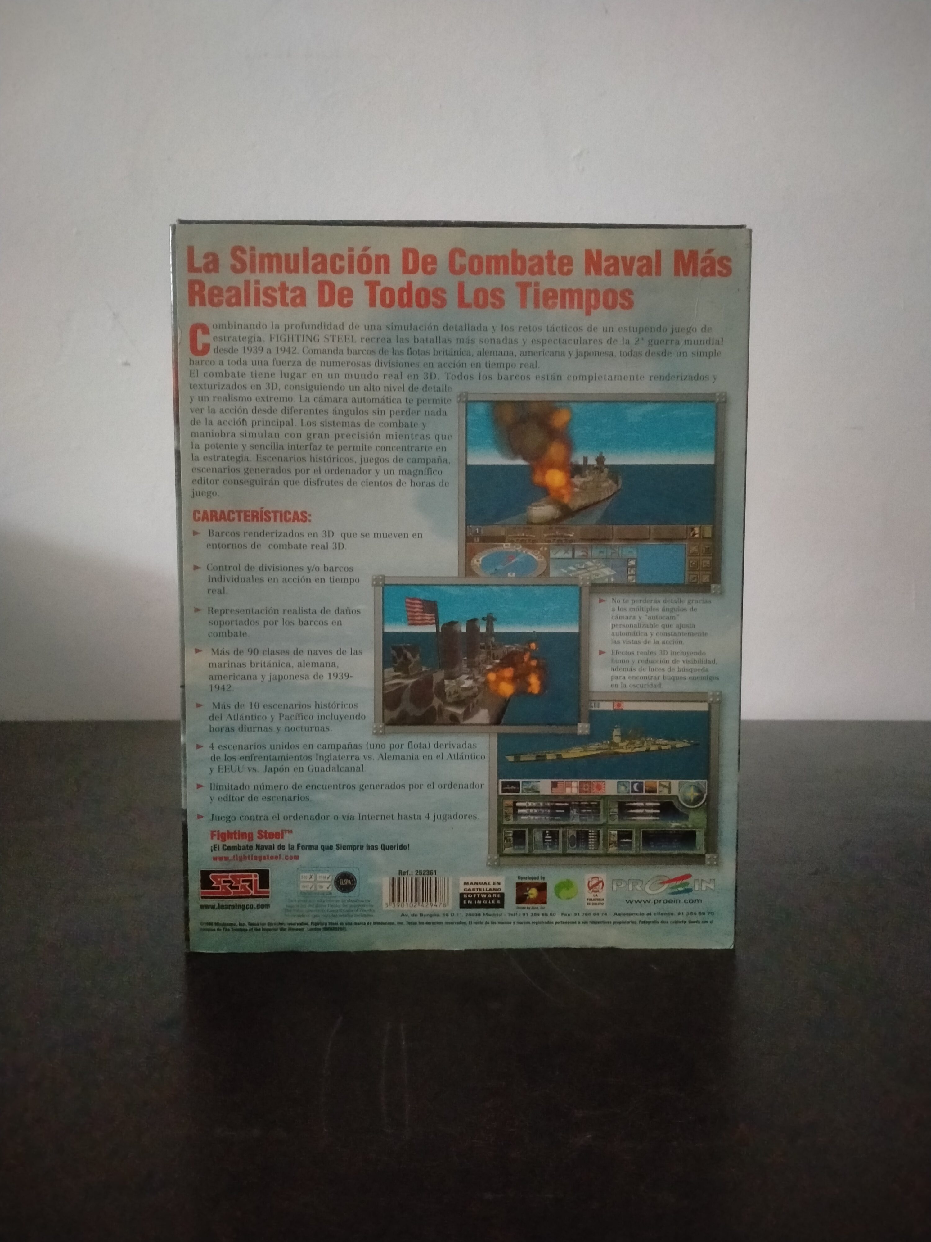 Imagen documental 2 de Fighting Steel, formato Big Box, para Windows 95, Windows 98