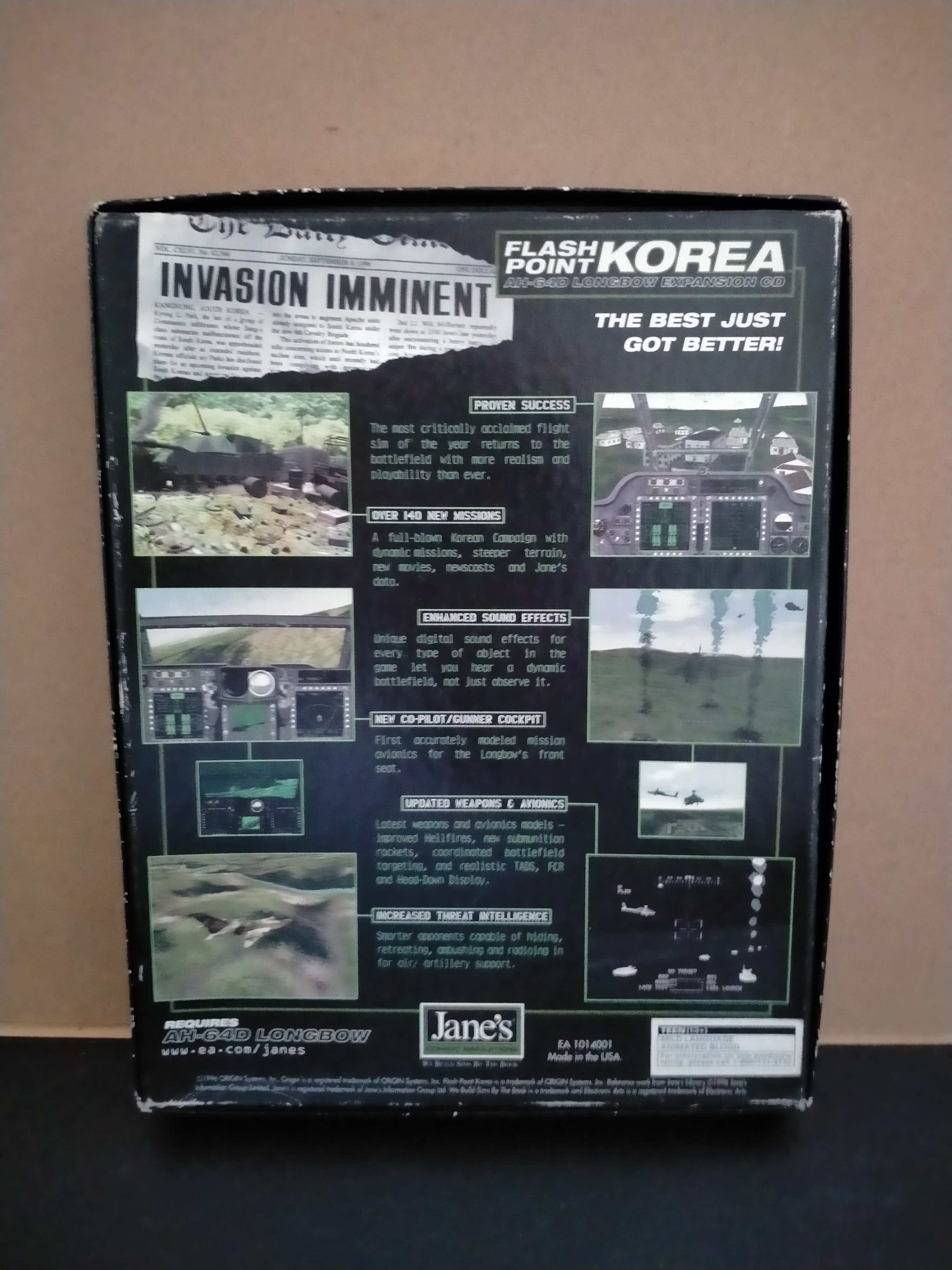 Imagen documental 2 de Flash Point: Korea, formato Big Box, para Windows 95, Windows 98