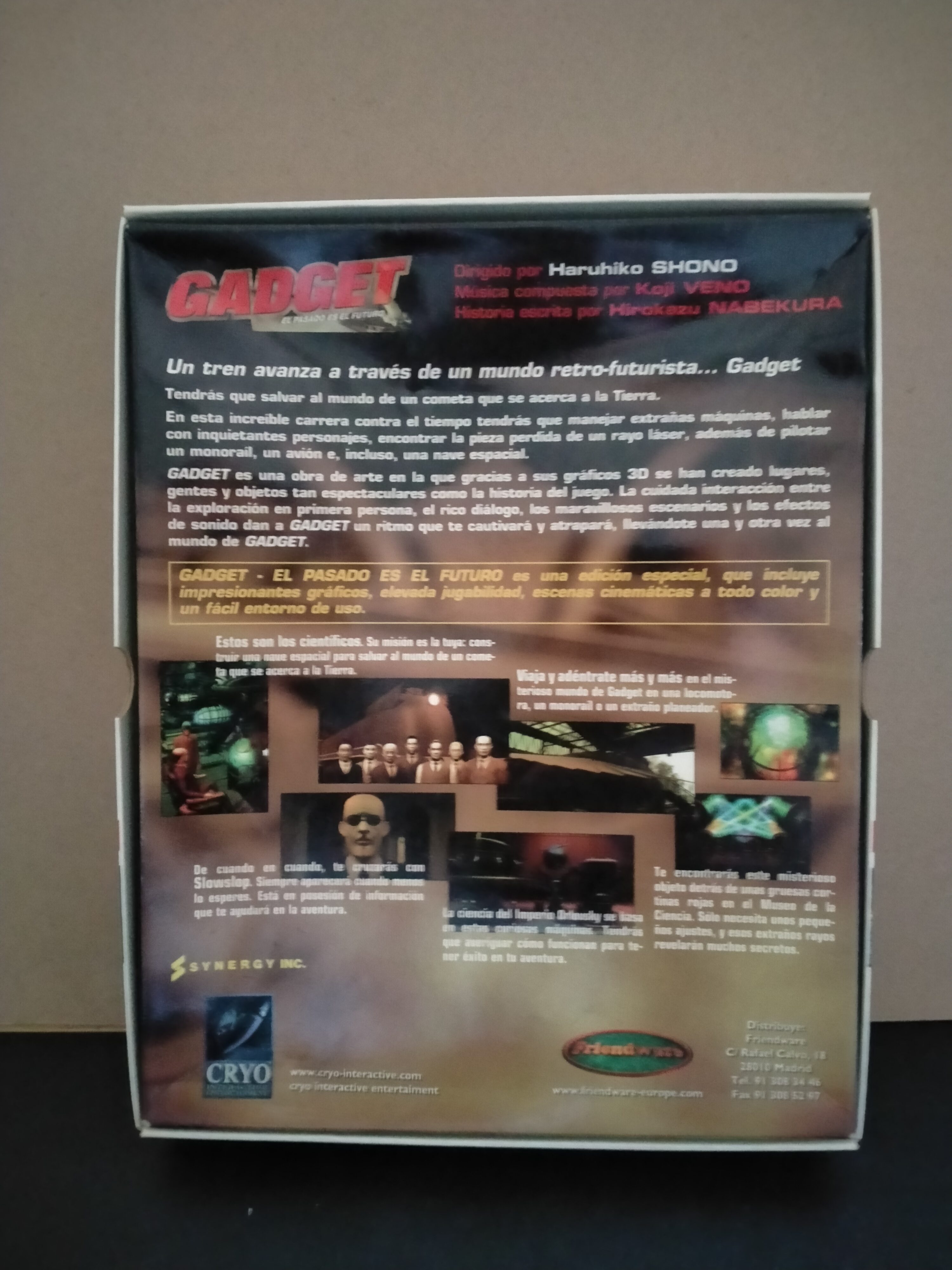 Imagen documental 2 de Gadget: Invention, Travel & Adventure, formato Big Box, para Win3.x, Windows 95
