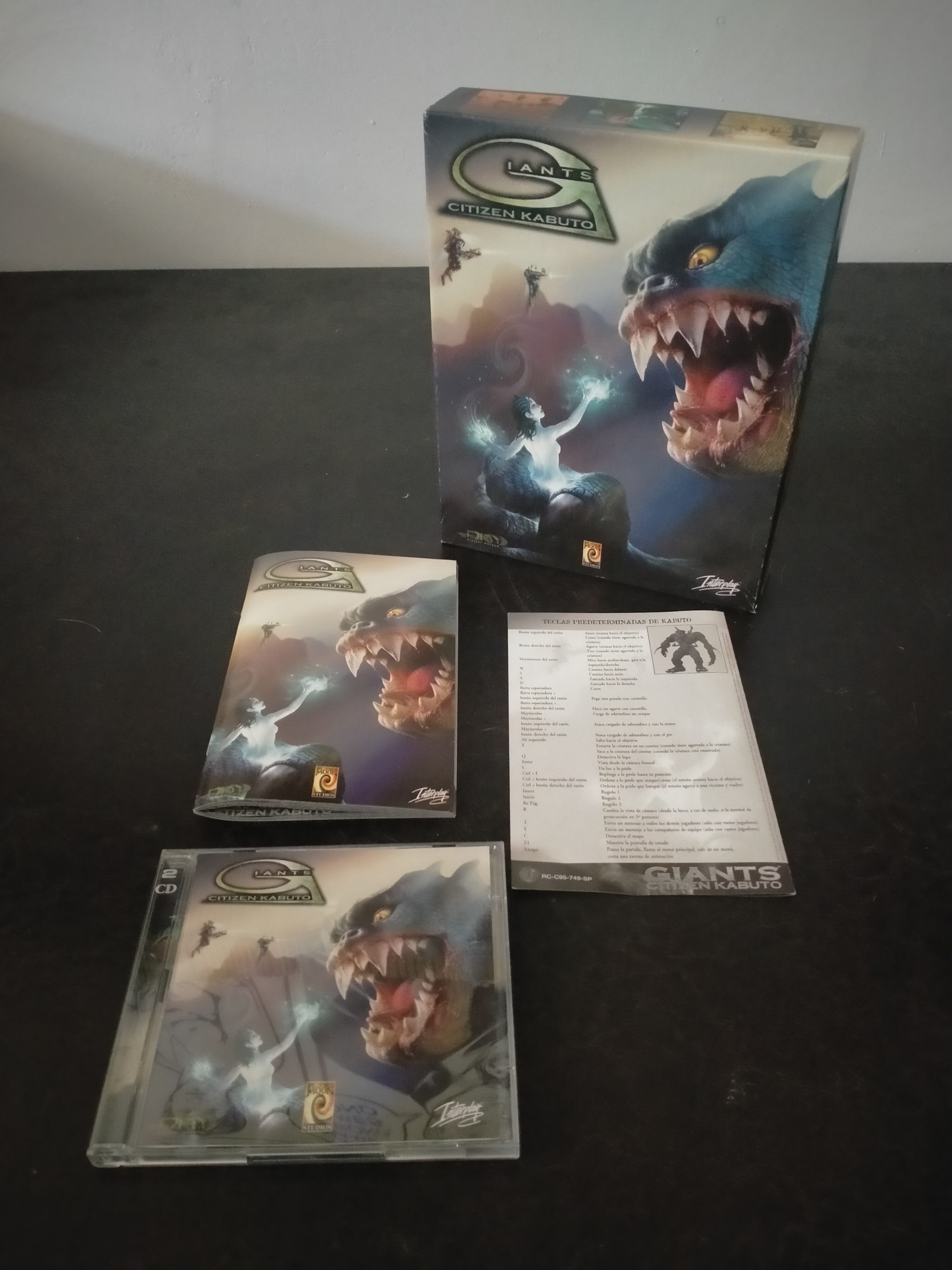 Imagen documental 3 de Giants: Citizen Kabuto, formato Big Box, para Windows 95, Windows 98, Windows Me