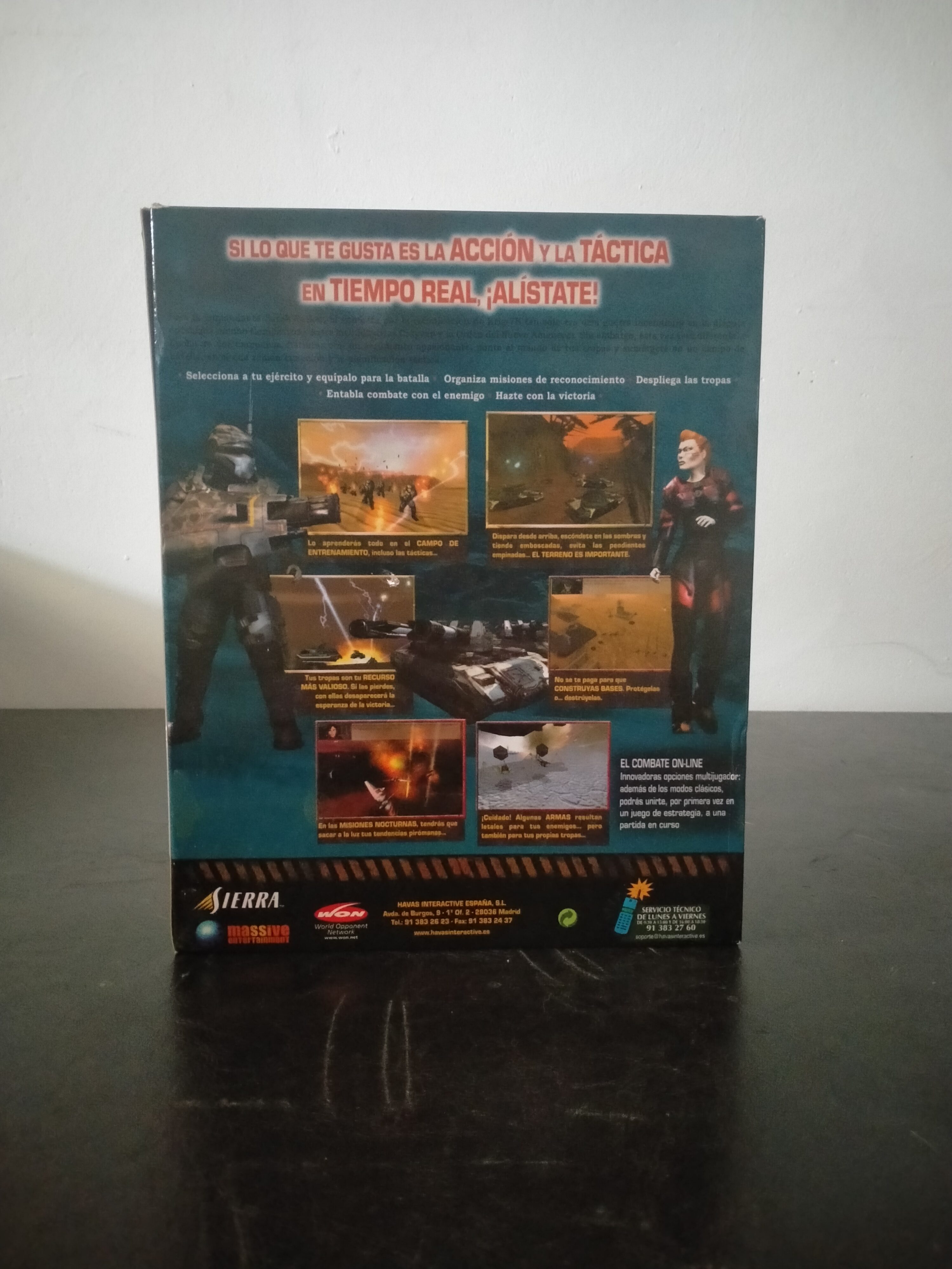 Imagen documental 2 de Ground Control, formato Big Box, para Windows 95, Windows 98