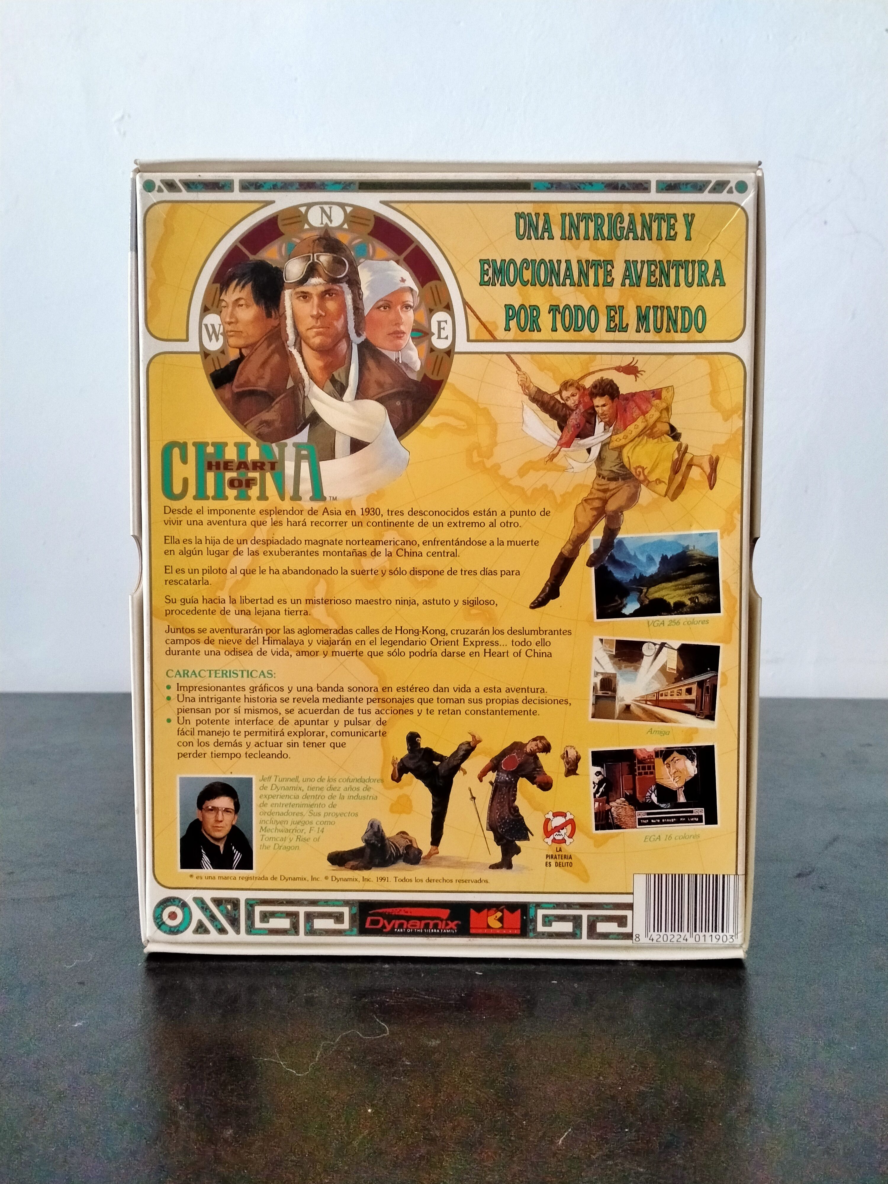 Imagen documental 2 de Heart of China, formato Big Box, para MS-DOS