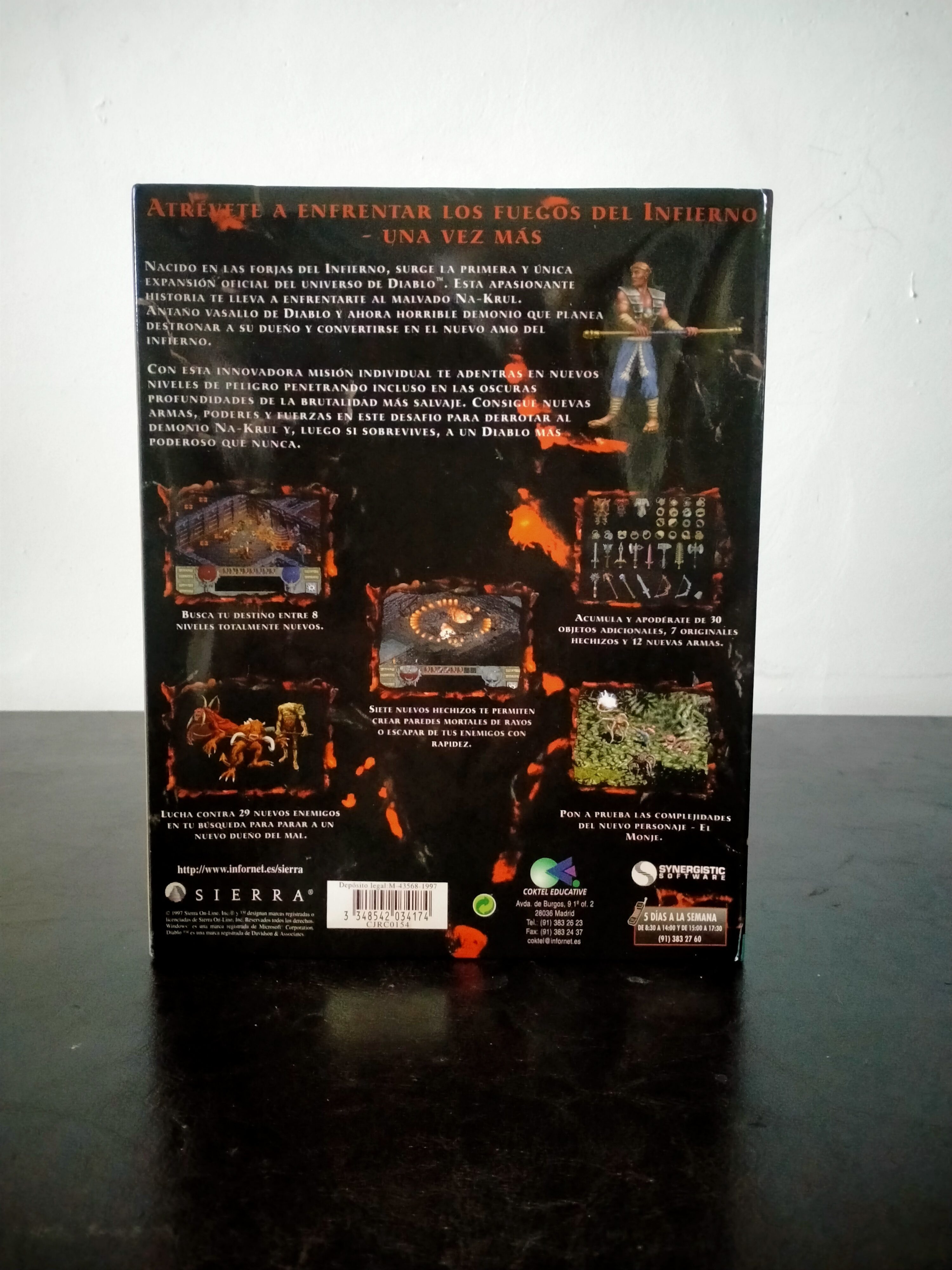 Imagen documental 2 de Hellfire, formato Big Box, para Windows 95