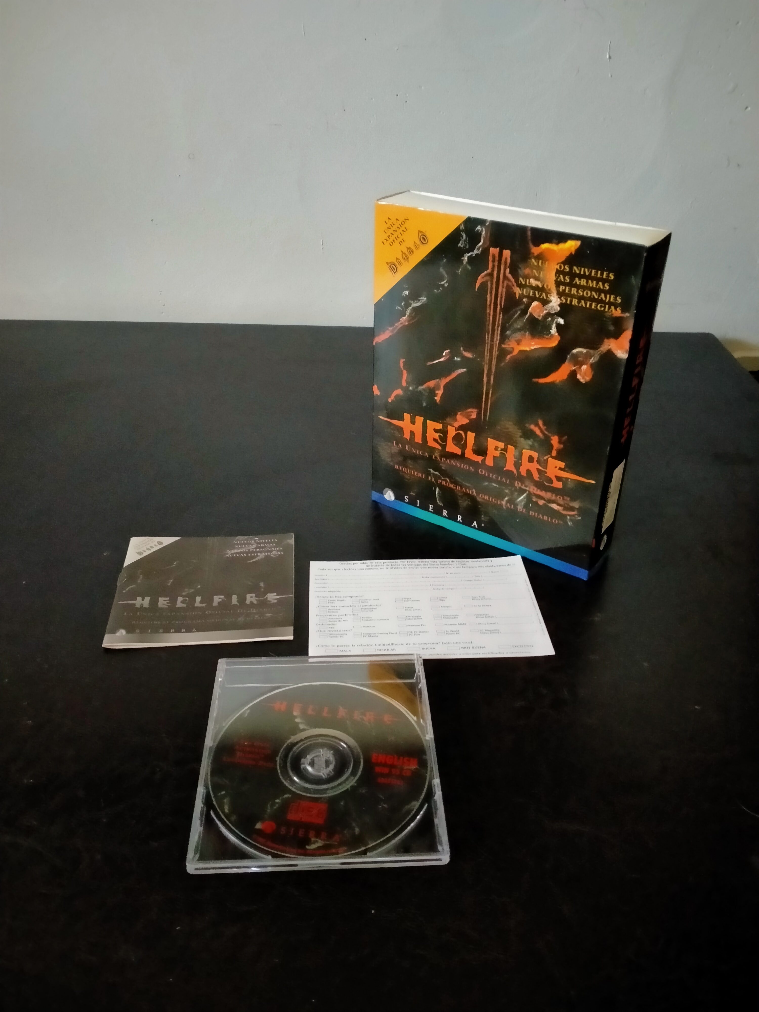 Imagen documental 3 de Hellfire, formato Big Box, para Windows 95