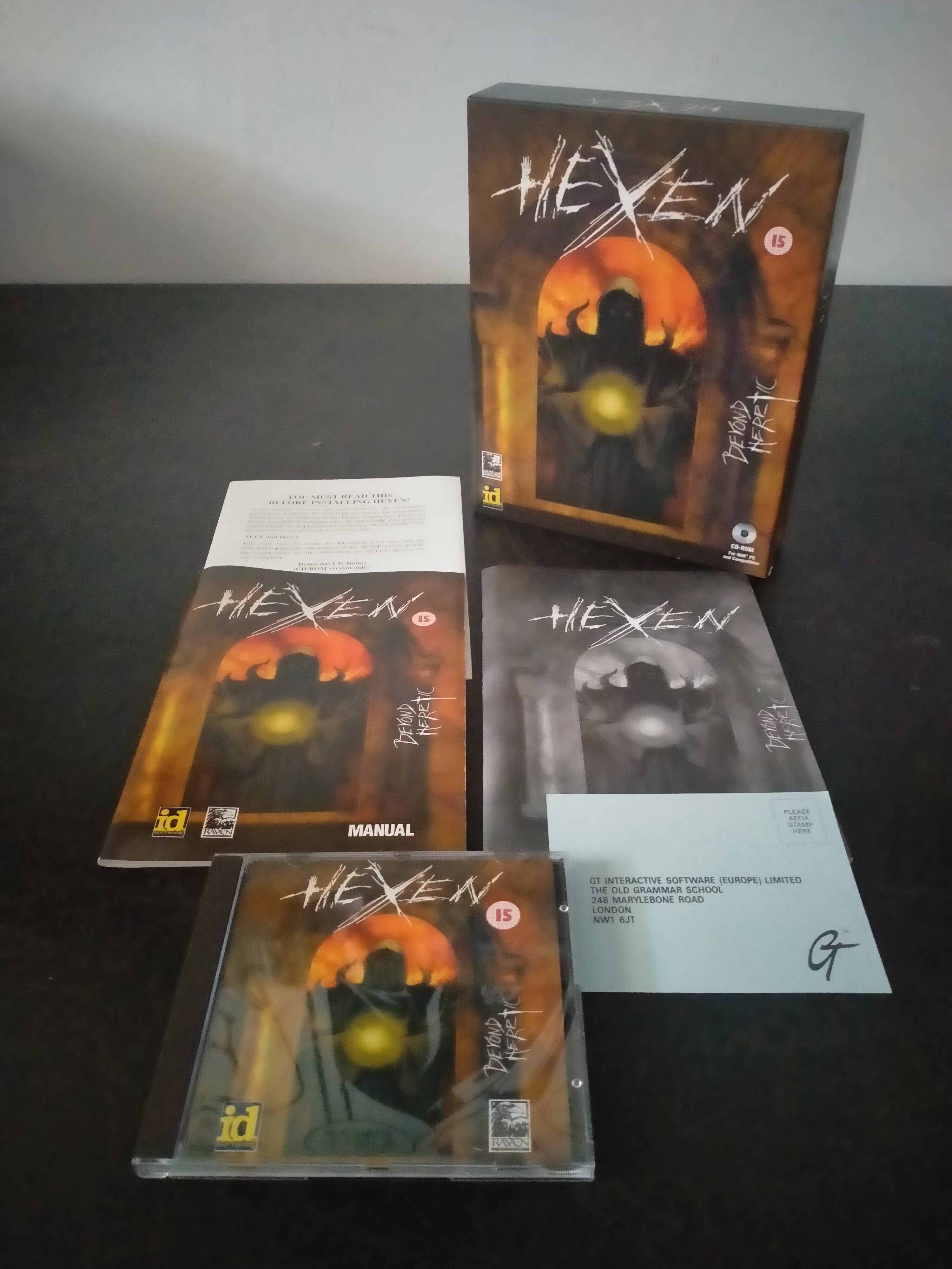 Imagen documental 3 de Hexen, formato Big Box, para MS-DOS