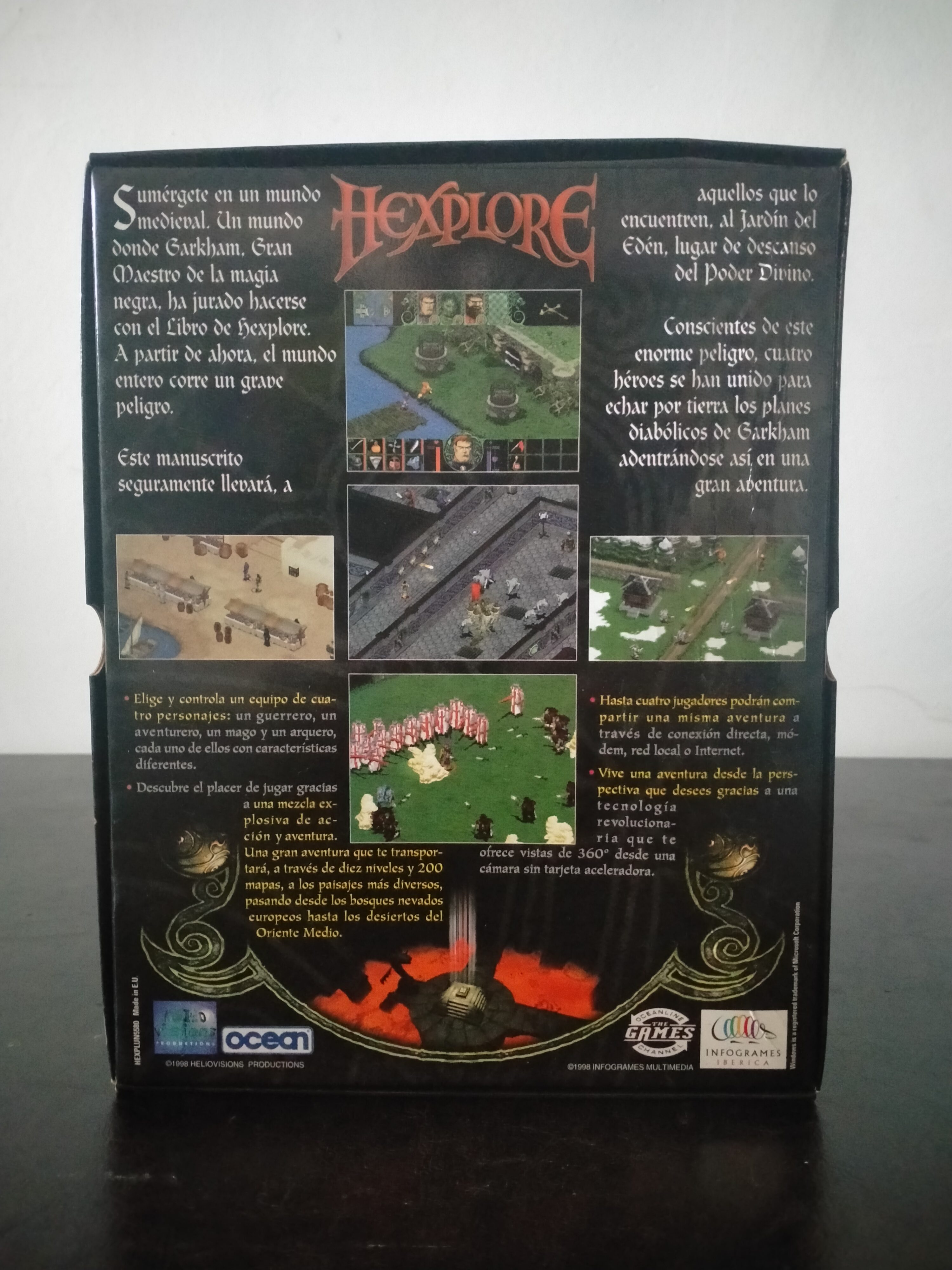 Imagen documental 2 de Hexplore, formato Big Box, para Windows 95, Windows 98