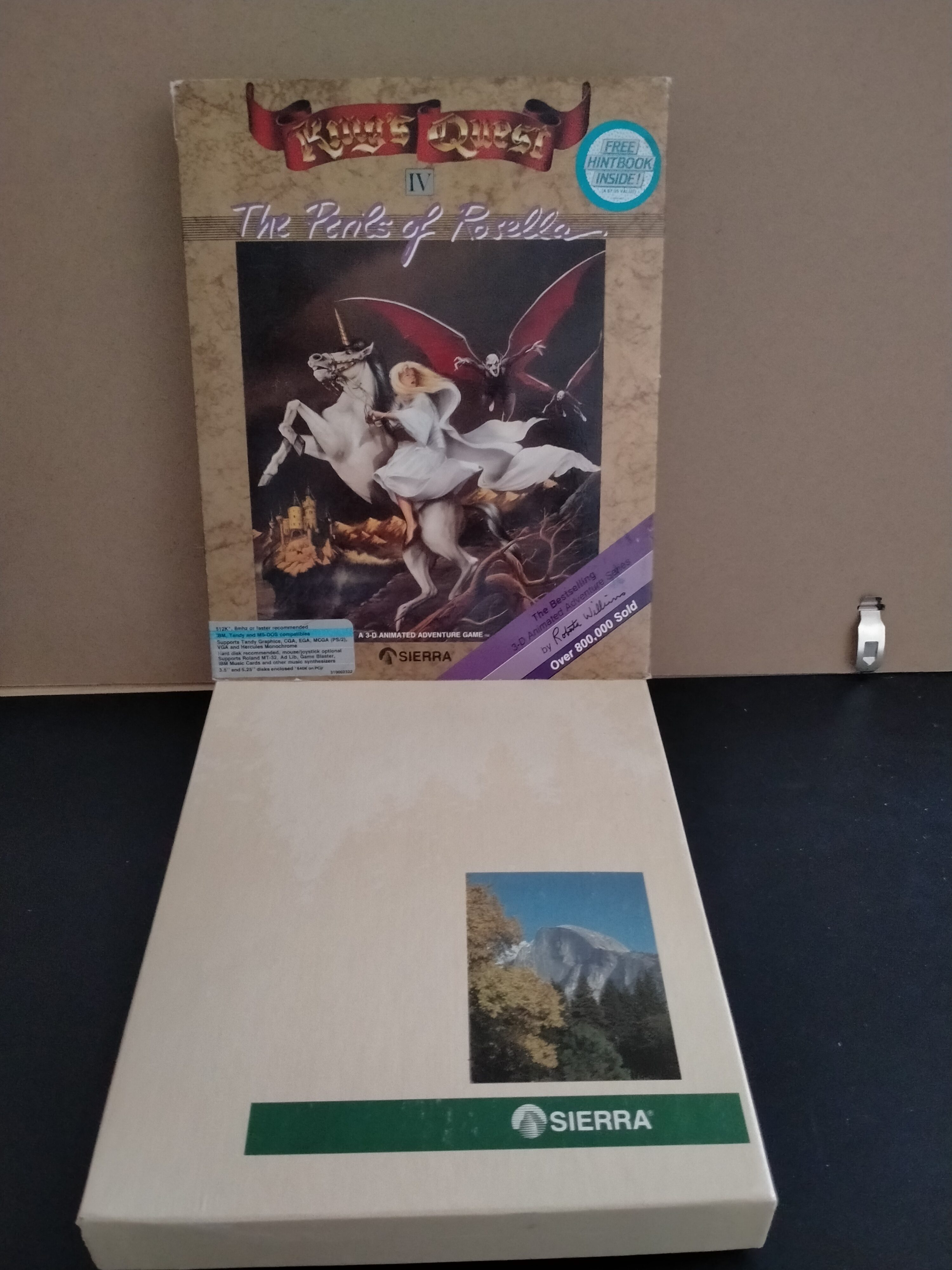 Imagen documental 3 de King's Quest IV: The Perils of Rosella, formato Big Box, para MS-DOS, Win3.x, Windows 95
