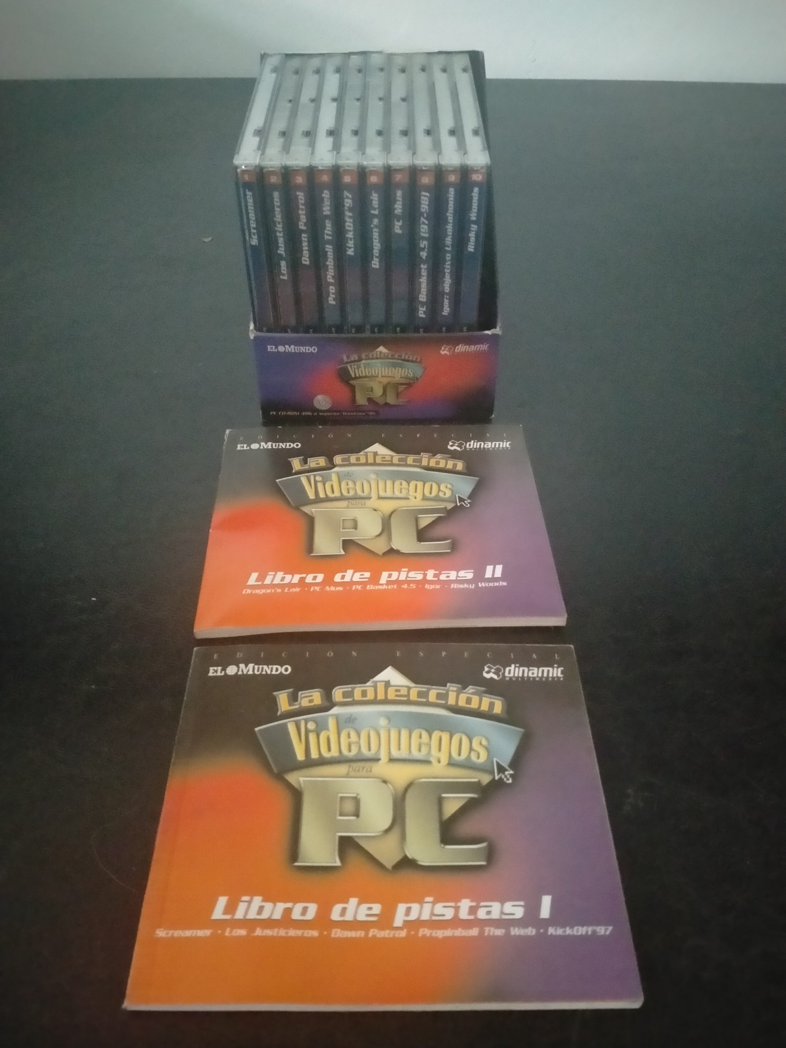 Imagen documental 2 de La colección de Videojuegos para PC, formato Jewel Case, para MS-DOS, Windows 95