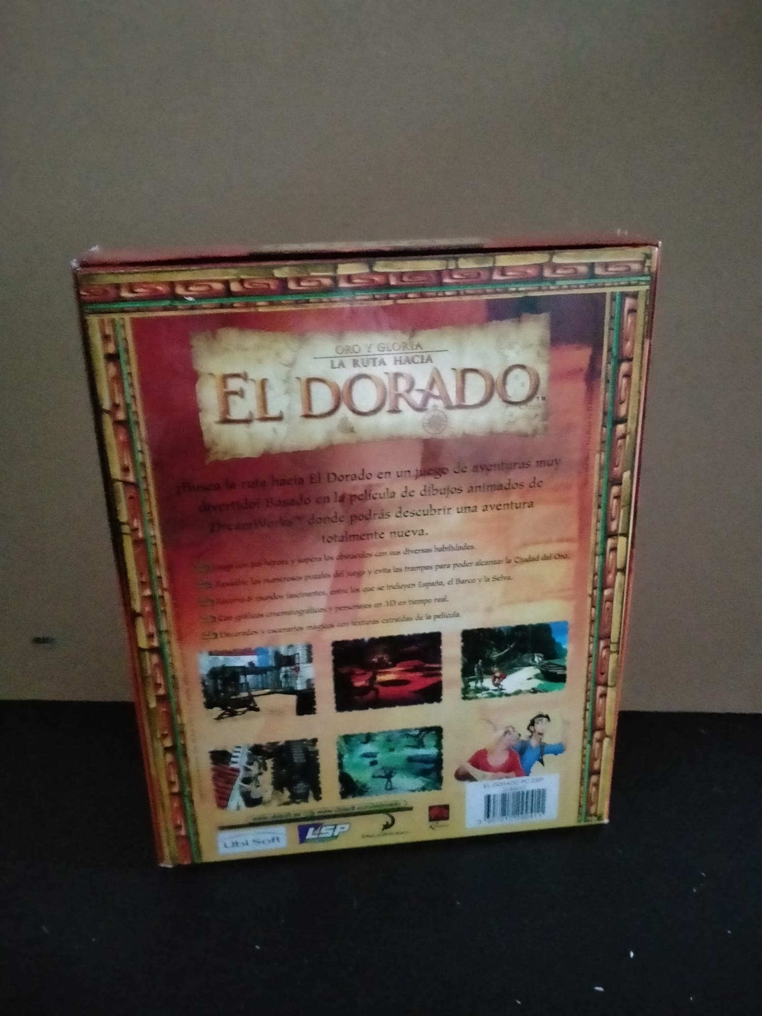 Imagen documental 2 de La Ruta hacia el Dorado, formato Big Box, para Windows 95, Windows 98