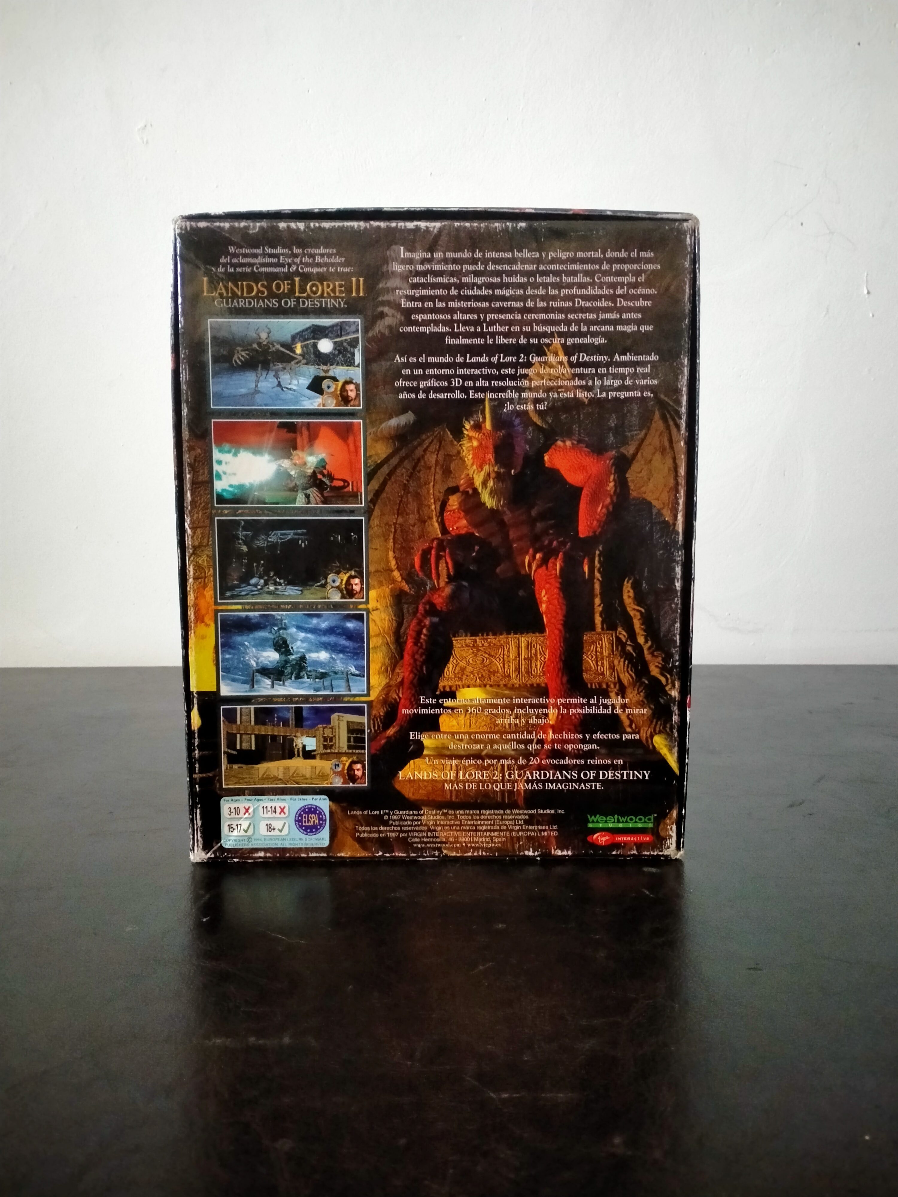 Imagen documental 2 de Lands of Lore II: Guardians of Destiny, formato Big Box, para MS-DOS, Windows 95
