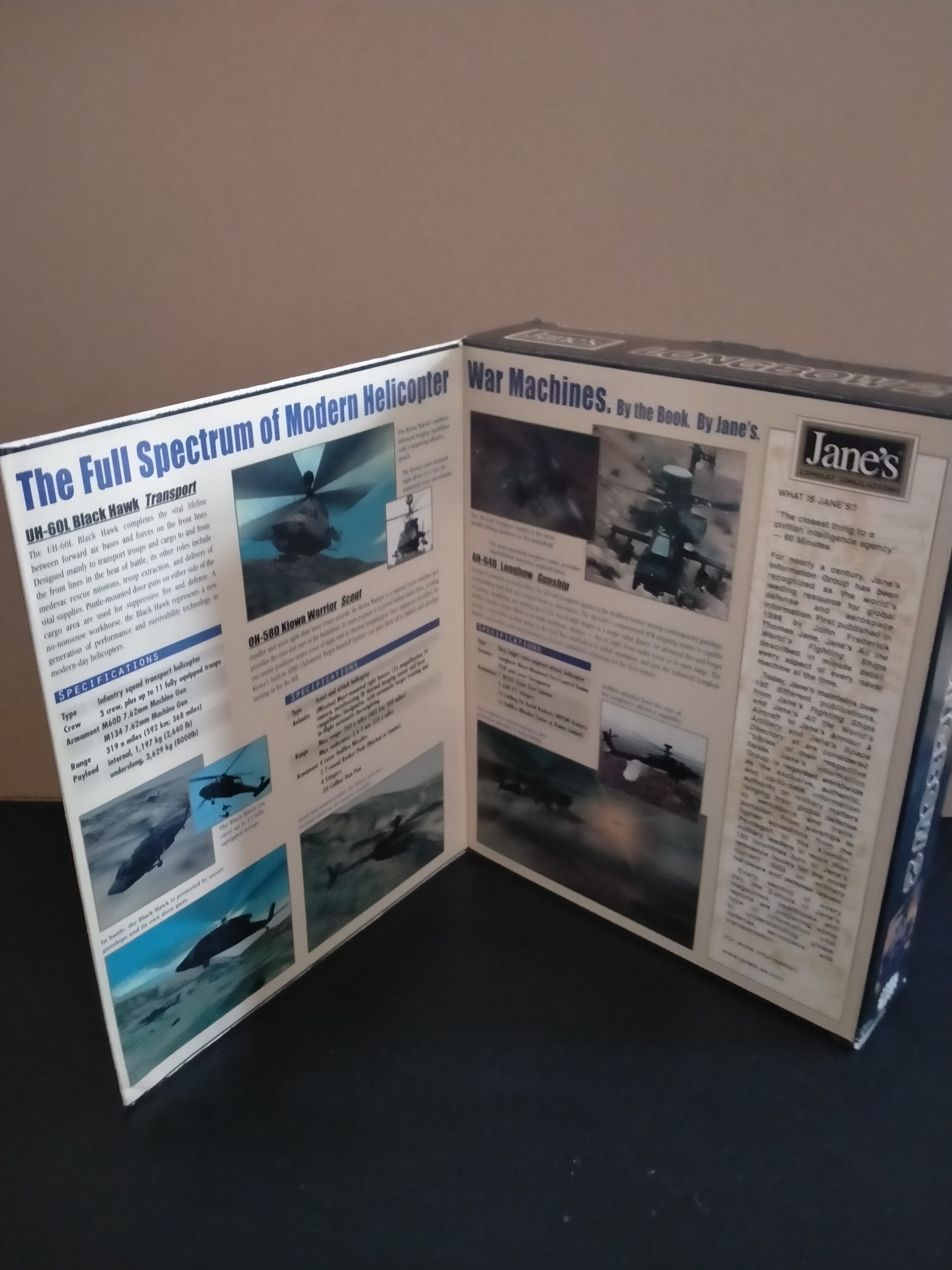 Imagen documental 3 de Jane's Longbow 2, formato Big Box, para Windows 95, Windows 98