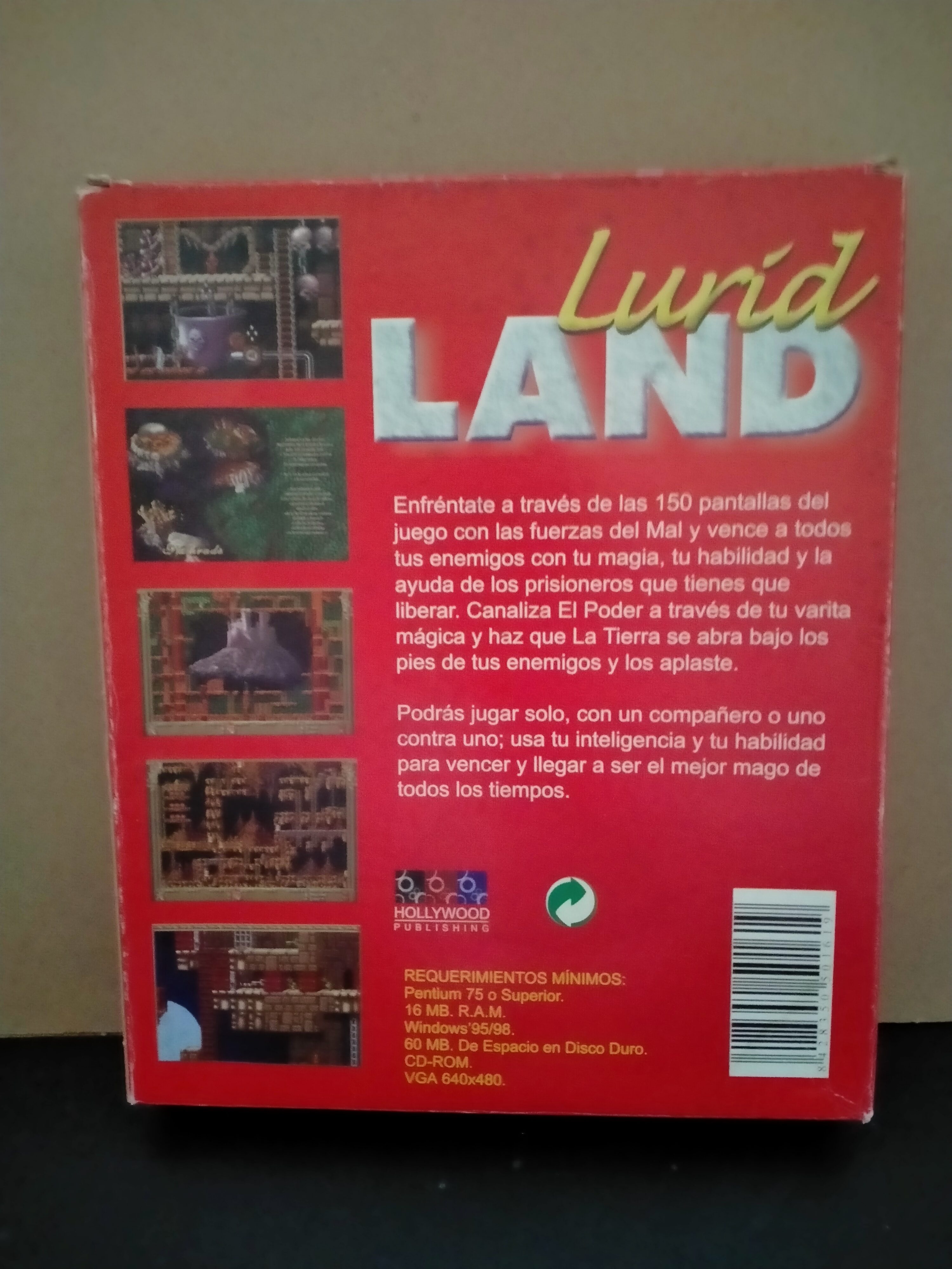 Imagen documental 2 de Lurid Land, formato Big Box, para MS-DOS