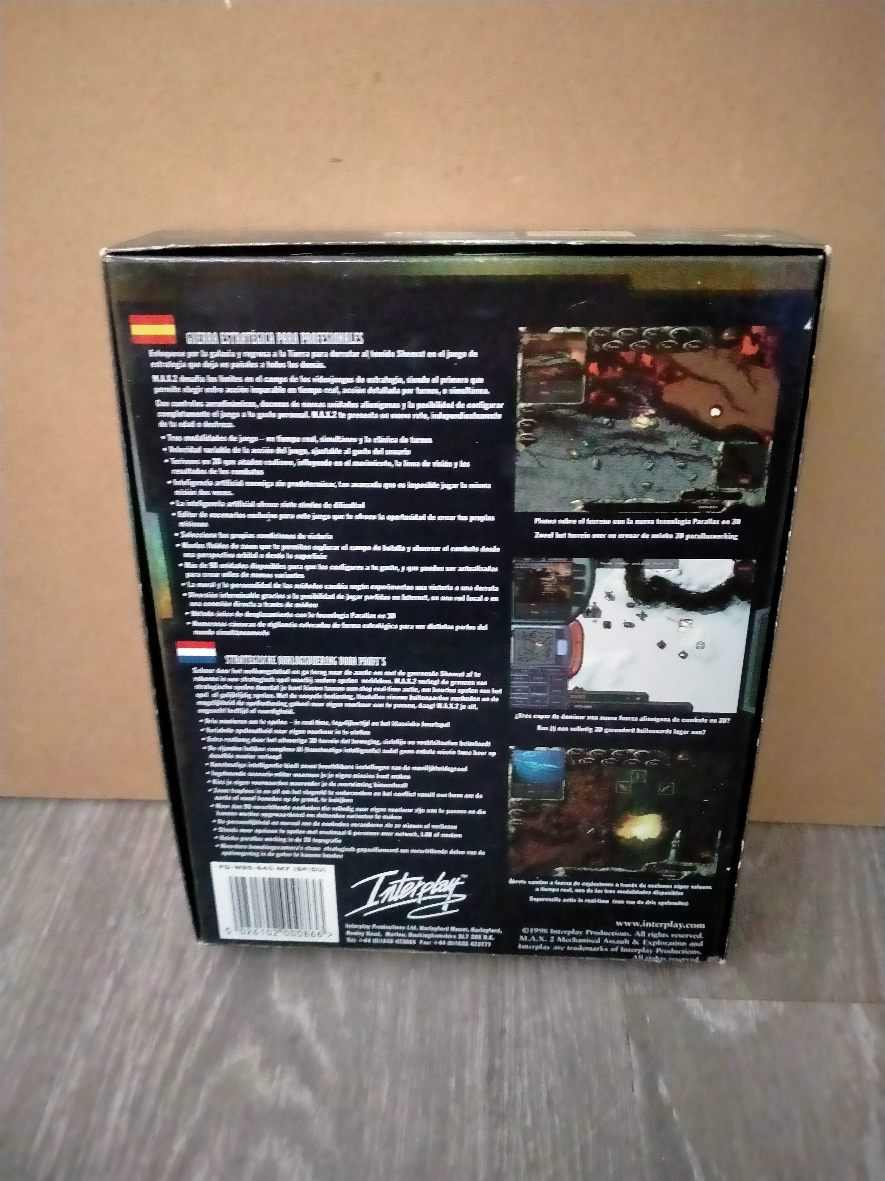 Imagen documental 2 de MAX 2: Mechanised Assault & Exploration, formato Big Box, para Windows 95