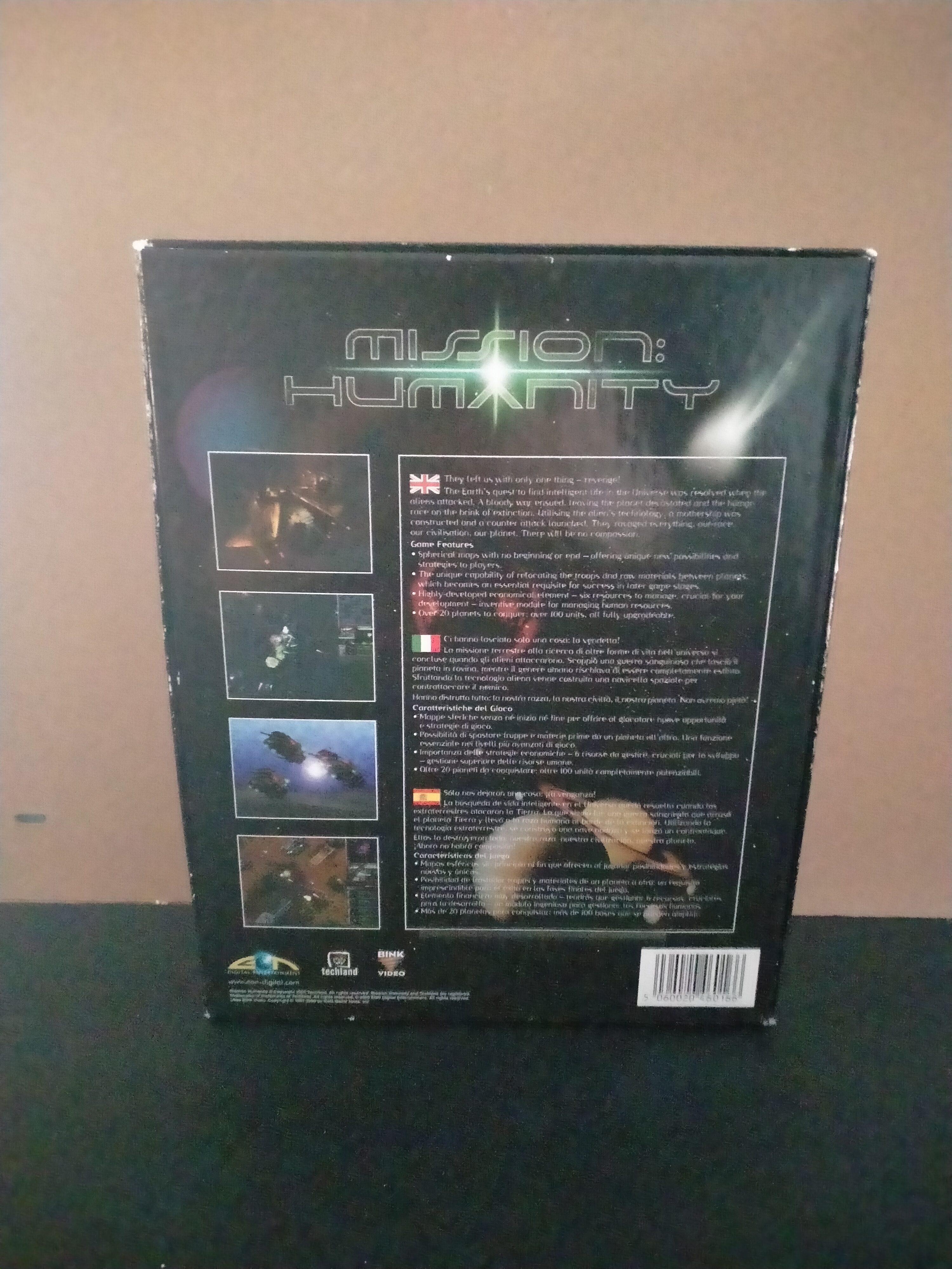 Imagen documental 2 de Mission: Humanity, formato Big Box, para Windows 95