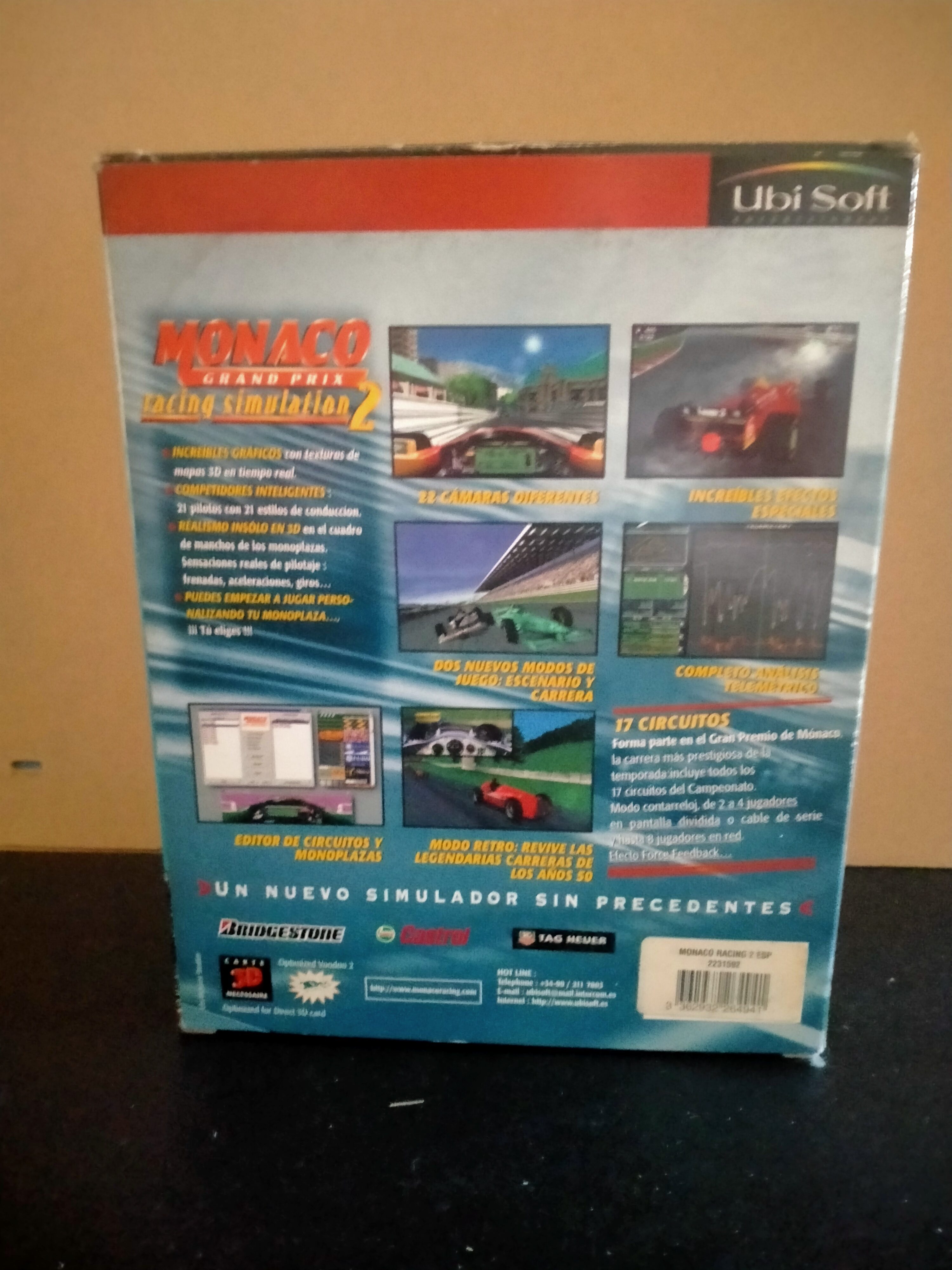 Imagen documental 2 de Monaco Grand Prix: Racing Simulation 2, formato Big Box, para Windows 95, Windows 98