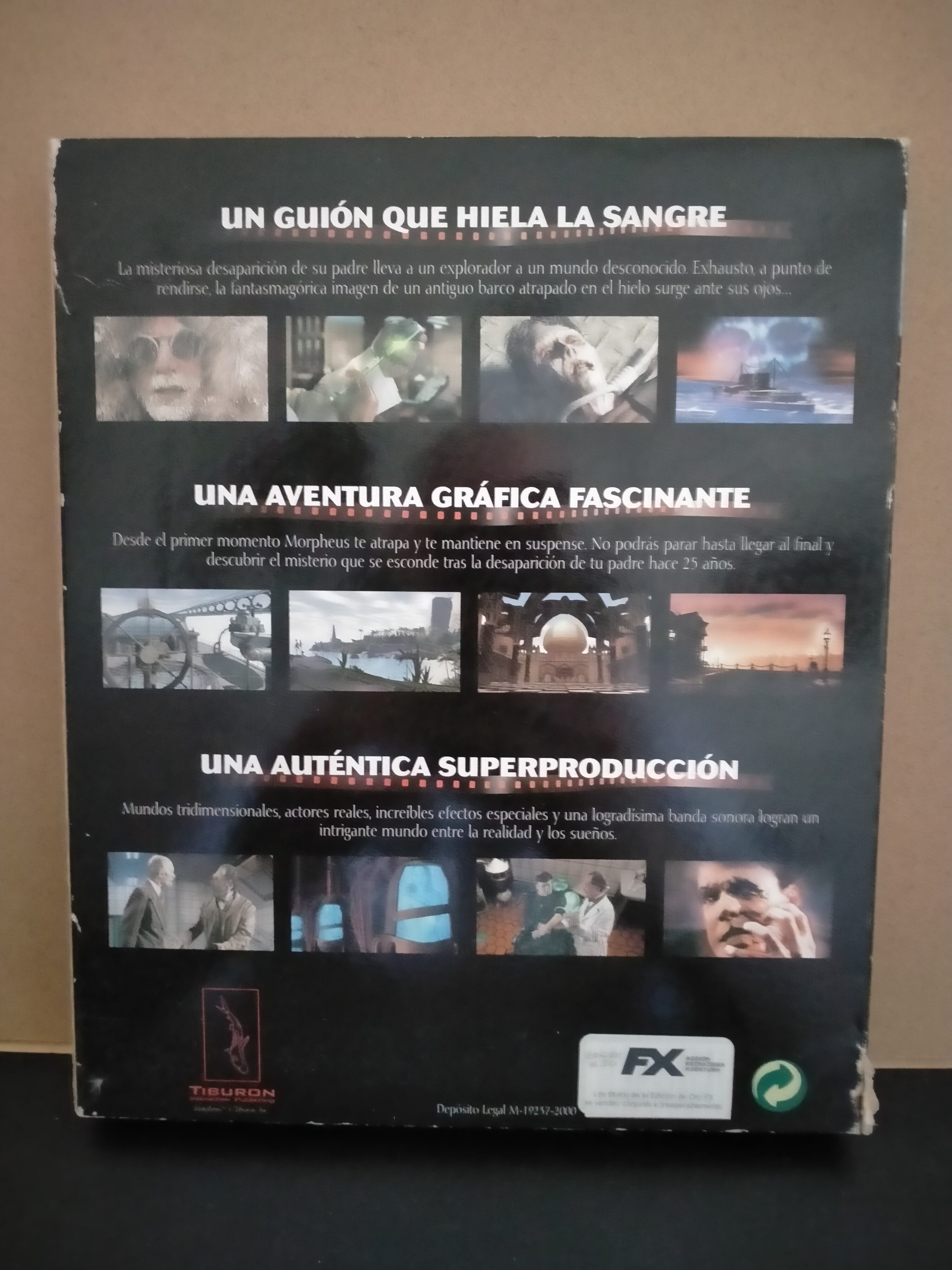Imagen documental 2 de Morpheus, formato Big Box, para MS-DOS, Windows 95, Windows 98