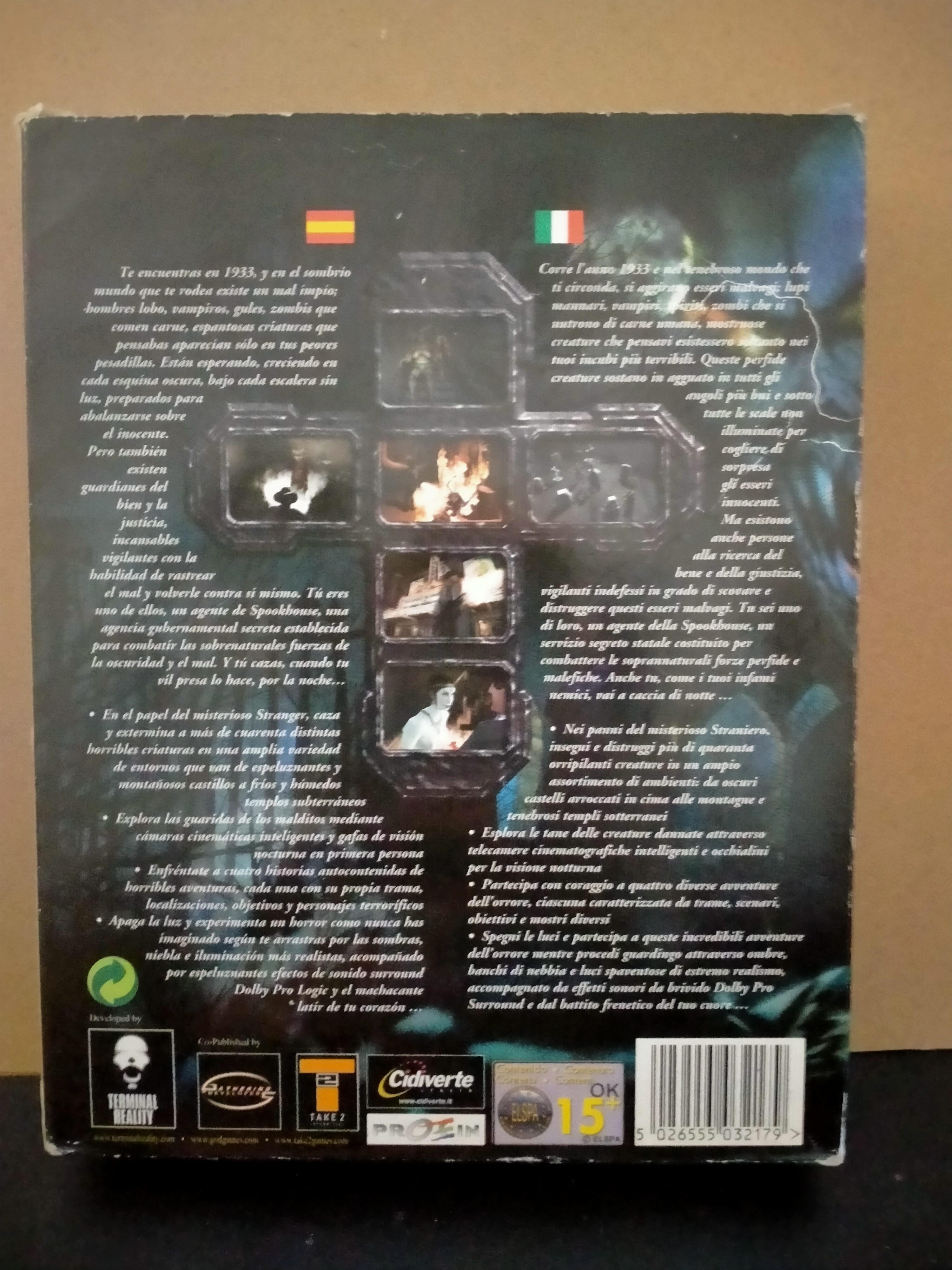 Imagen documental 2 de Nocturne, formato Big Box, para Windows 95, Windows 98, Windows Me