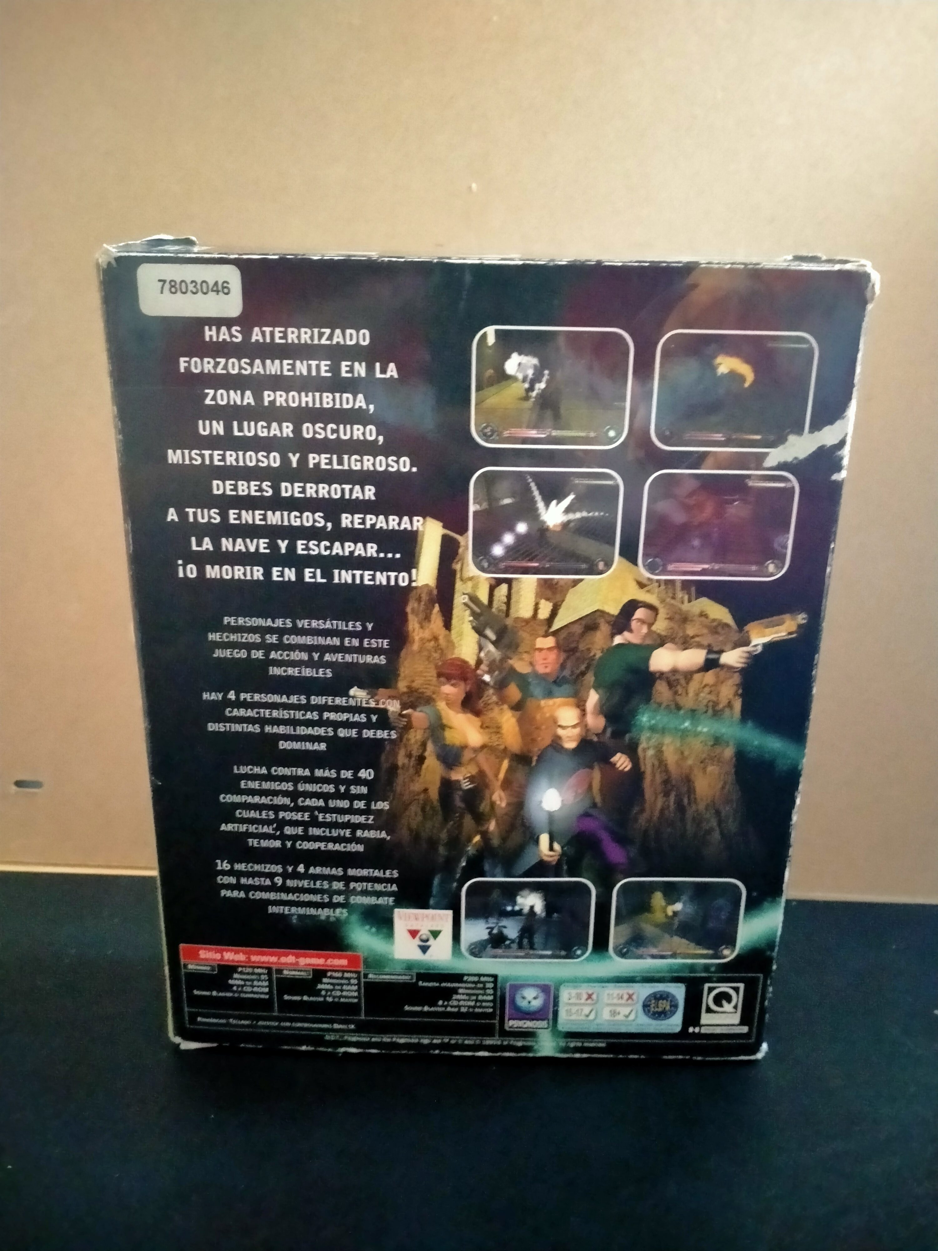 Imagen documental 2 de O.D.T. (Or Die Trying), formato Big Box, para Windows 95, Windows 98