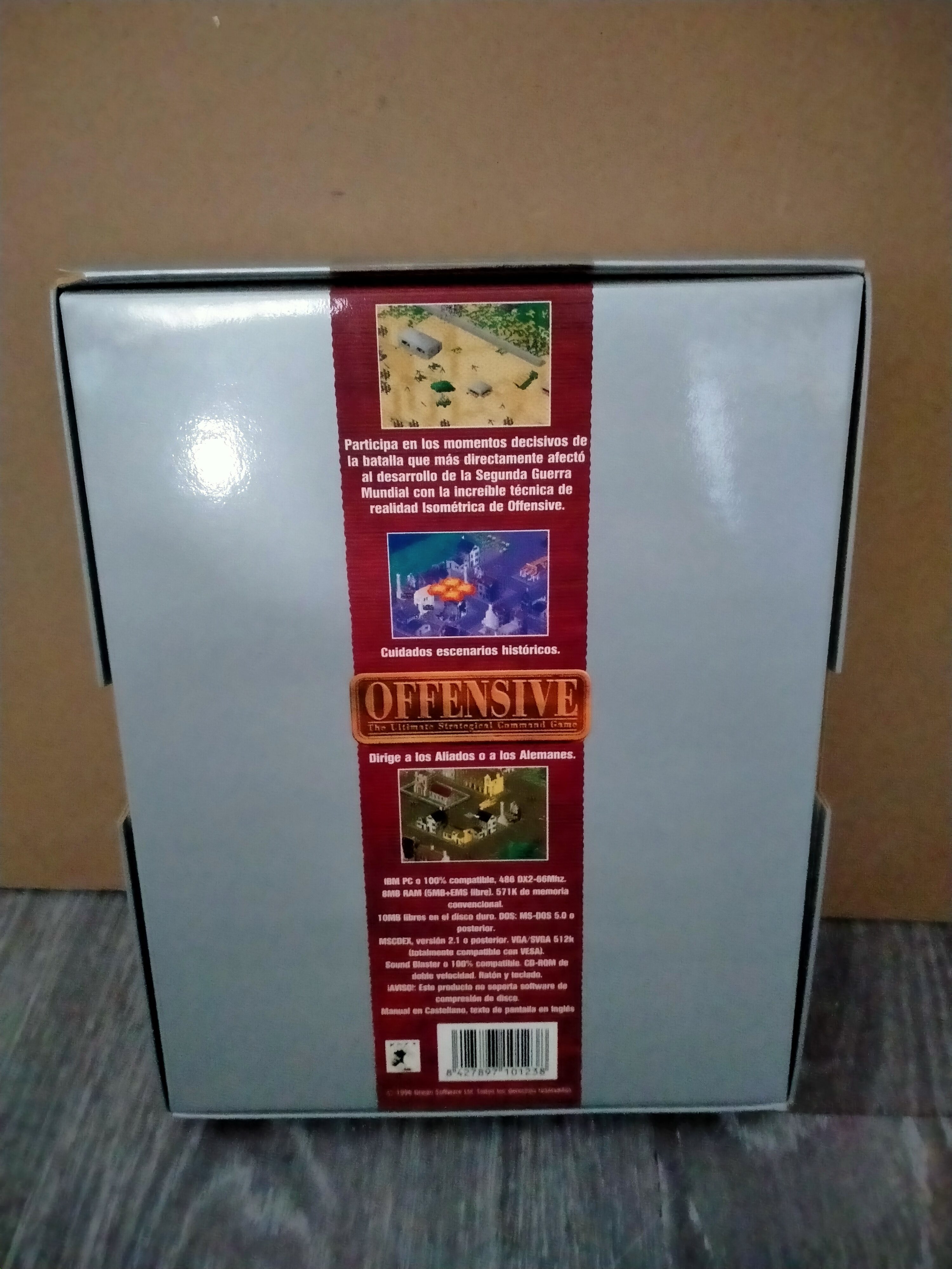 Imagen documental 2 de Offensive: The Ultimate Strategic Command Game, formato Big Box, para MS-DOS