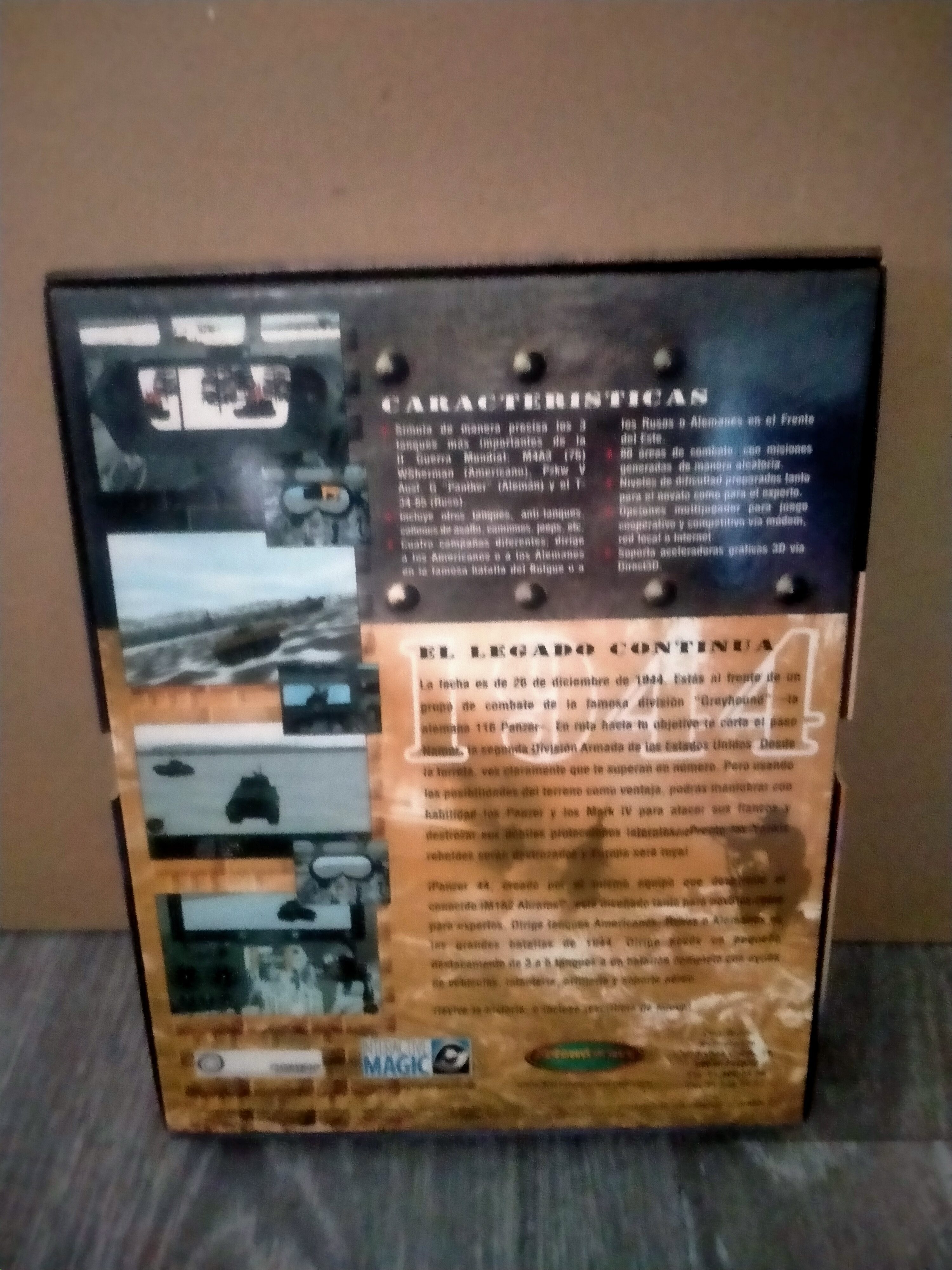 Imagen documental 2 de Panzer '44, formato Big Box, para Windows 95