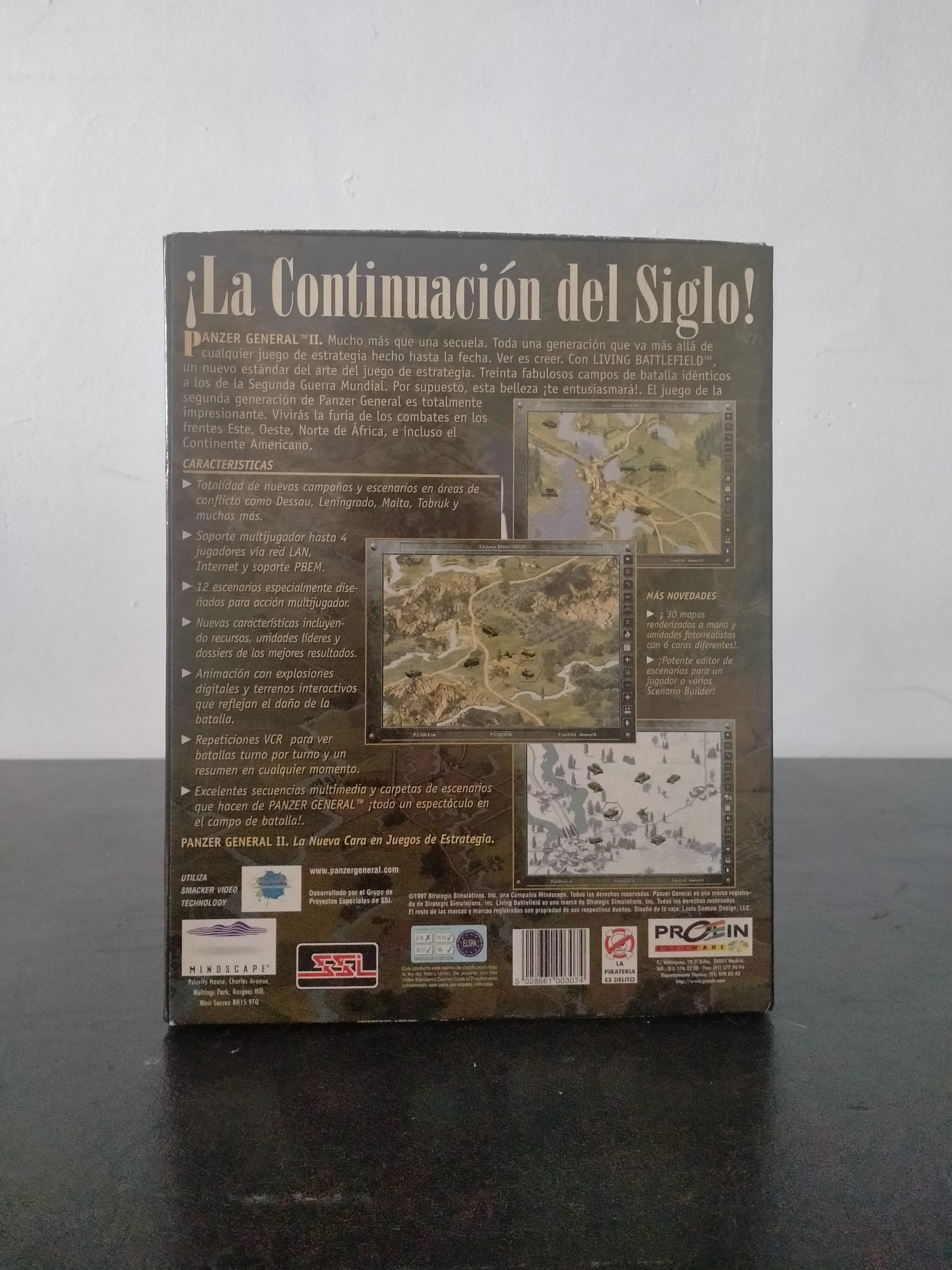 Imagen documental 2 de Panzer General II, formato Big Box, para Windows 95