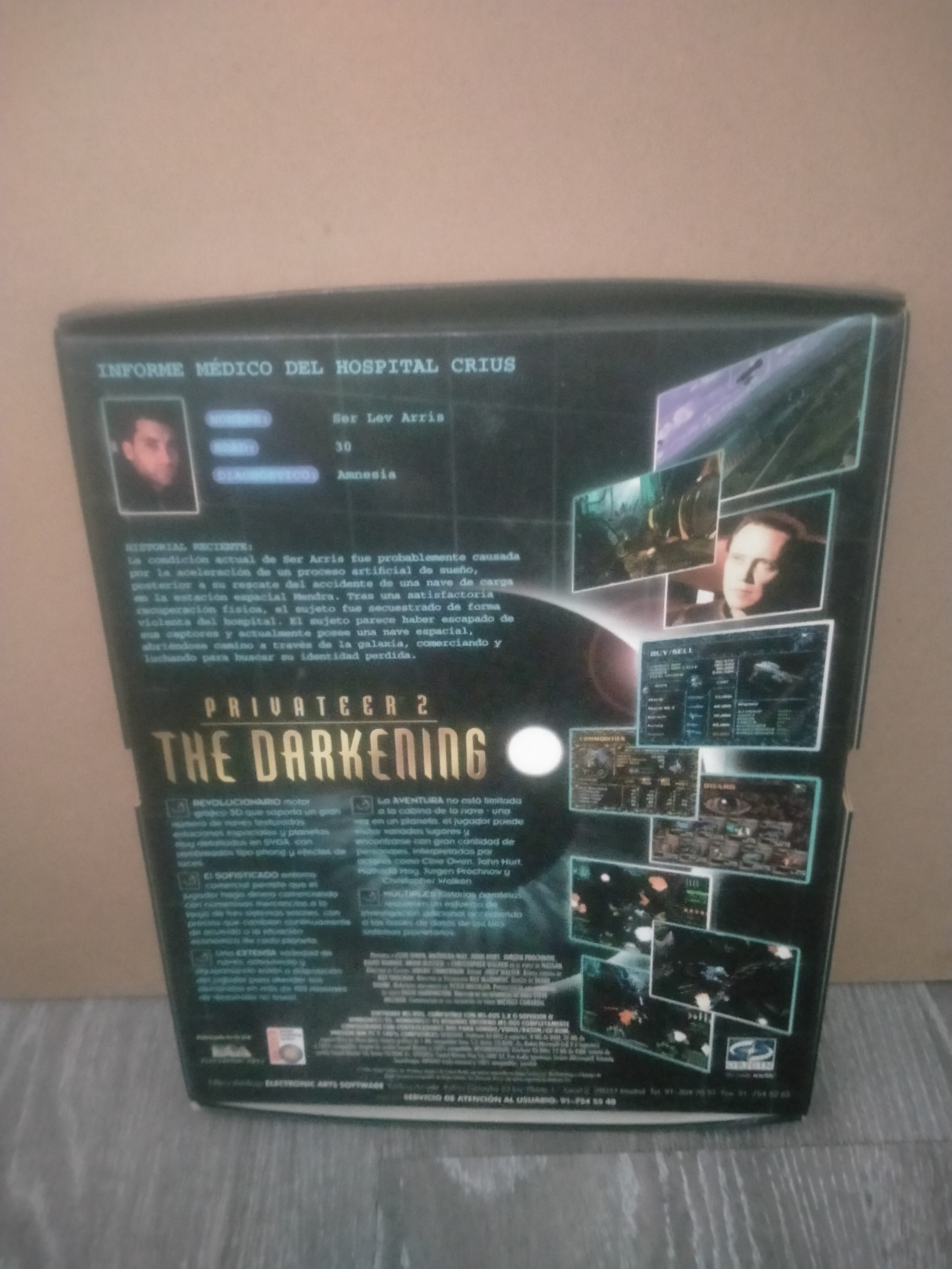 Imagen documental 2 de Privateer 2: The Darkening, formato Big Box, para Windows 95